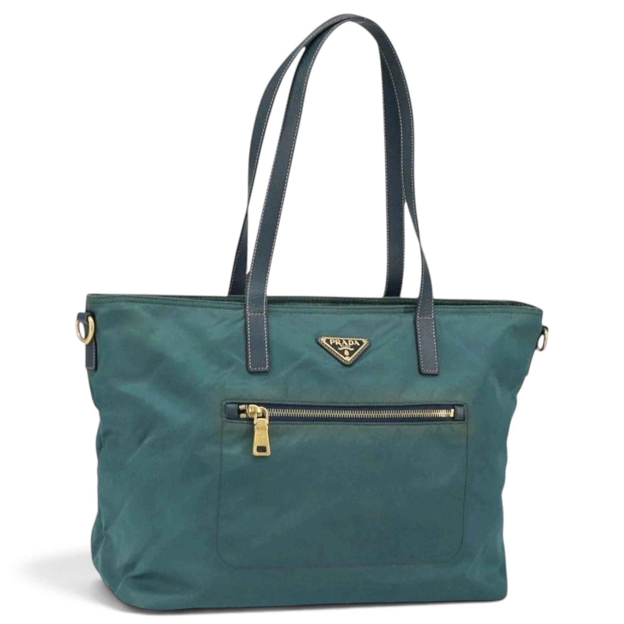 Leather tote