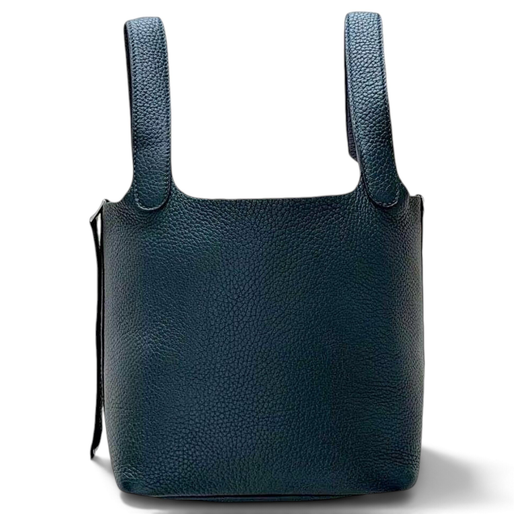 Picotin leather handbag