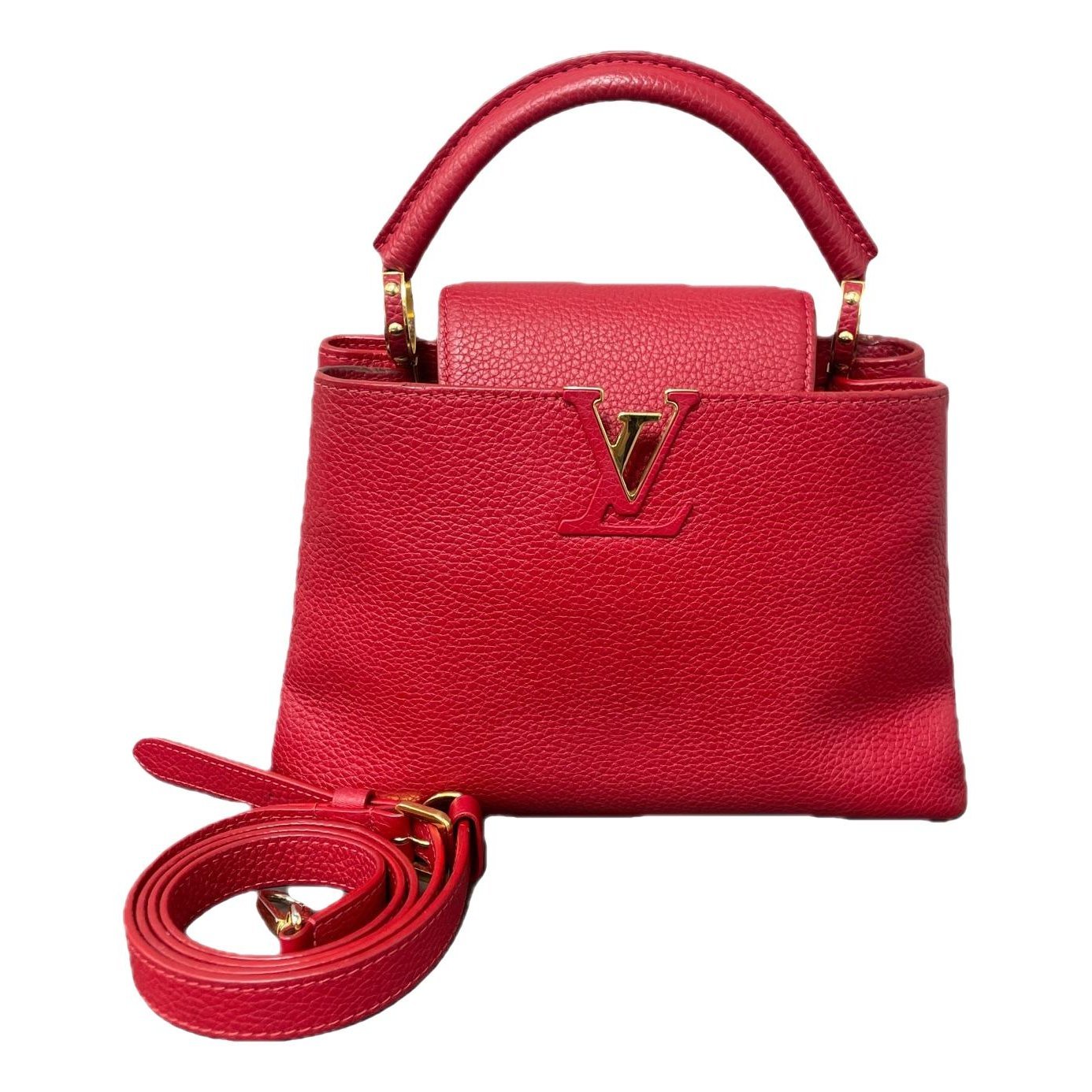 Capucines leather handbag