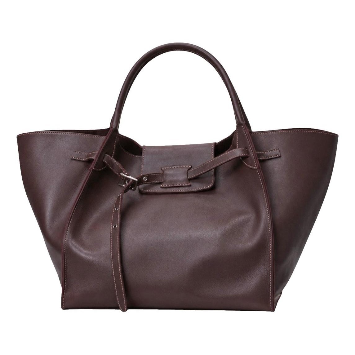 Big Bag leather handbag