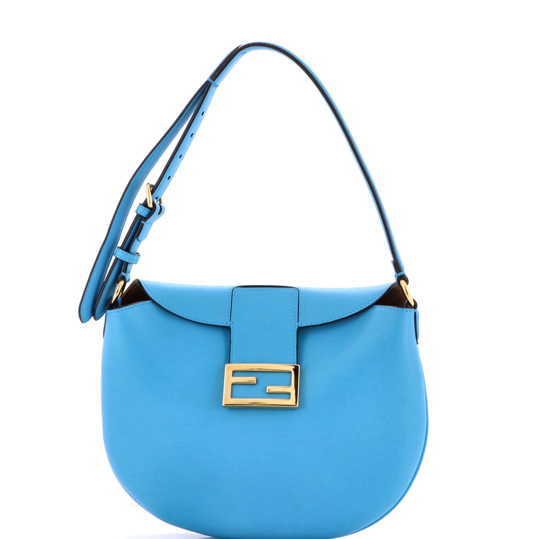 Fendi Croissant Hobo Leather Small