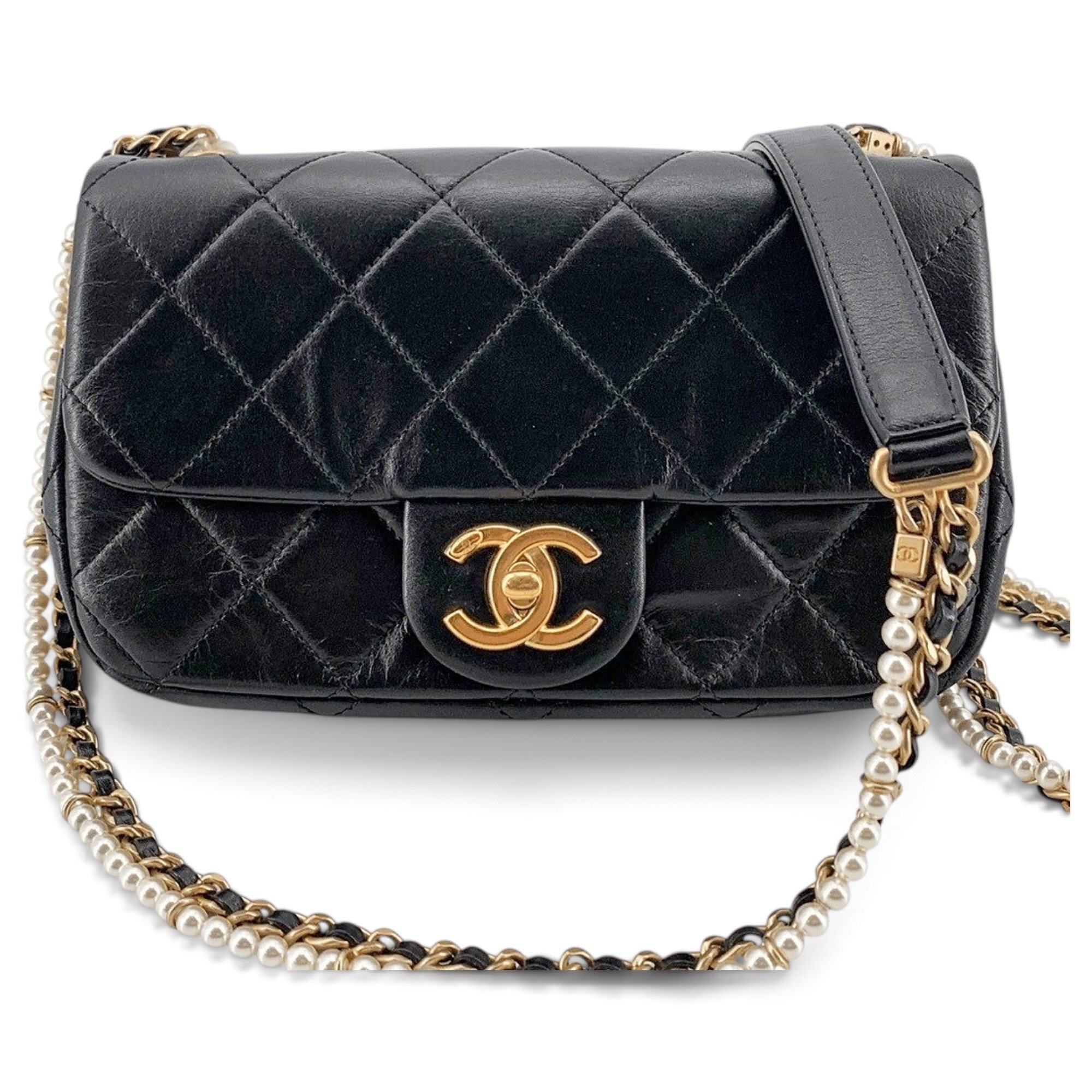 Leather crossbody bag