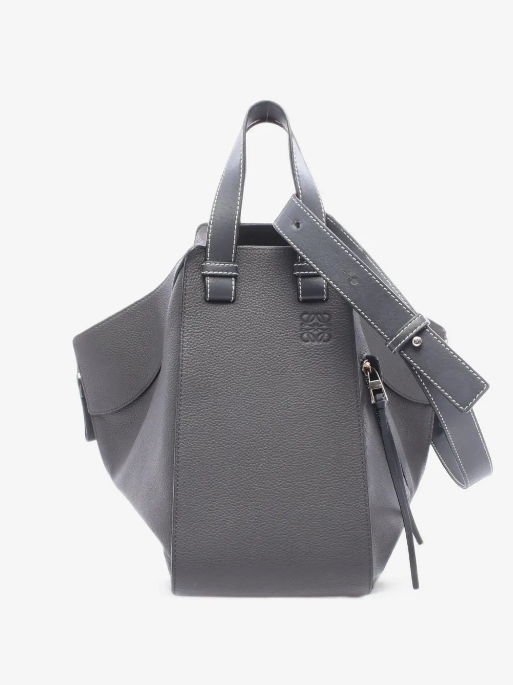 2010s Hammock leather tote bag