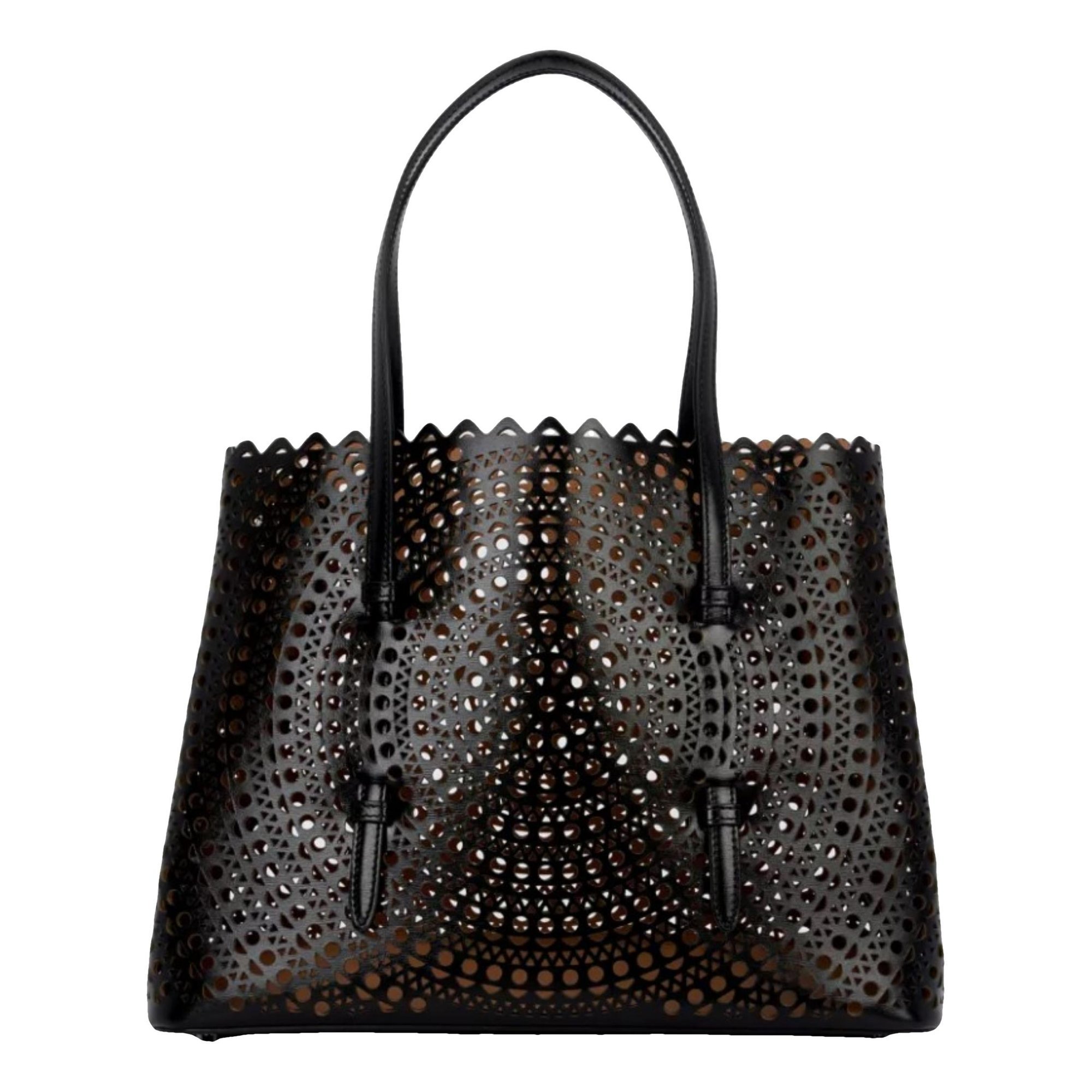 Alaia Mina leather tote