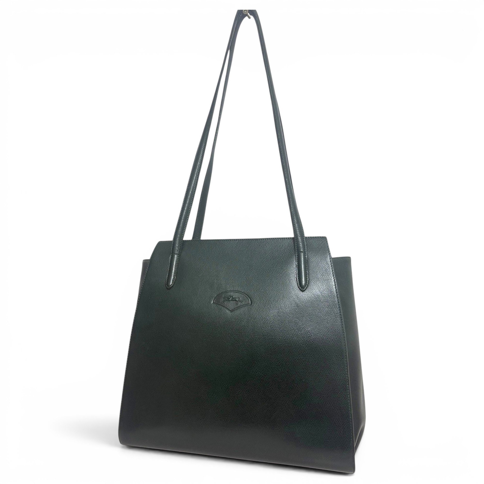 Leather tote