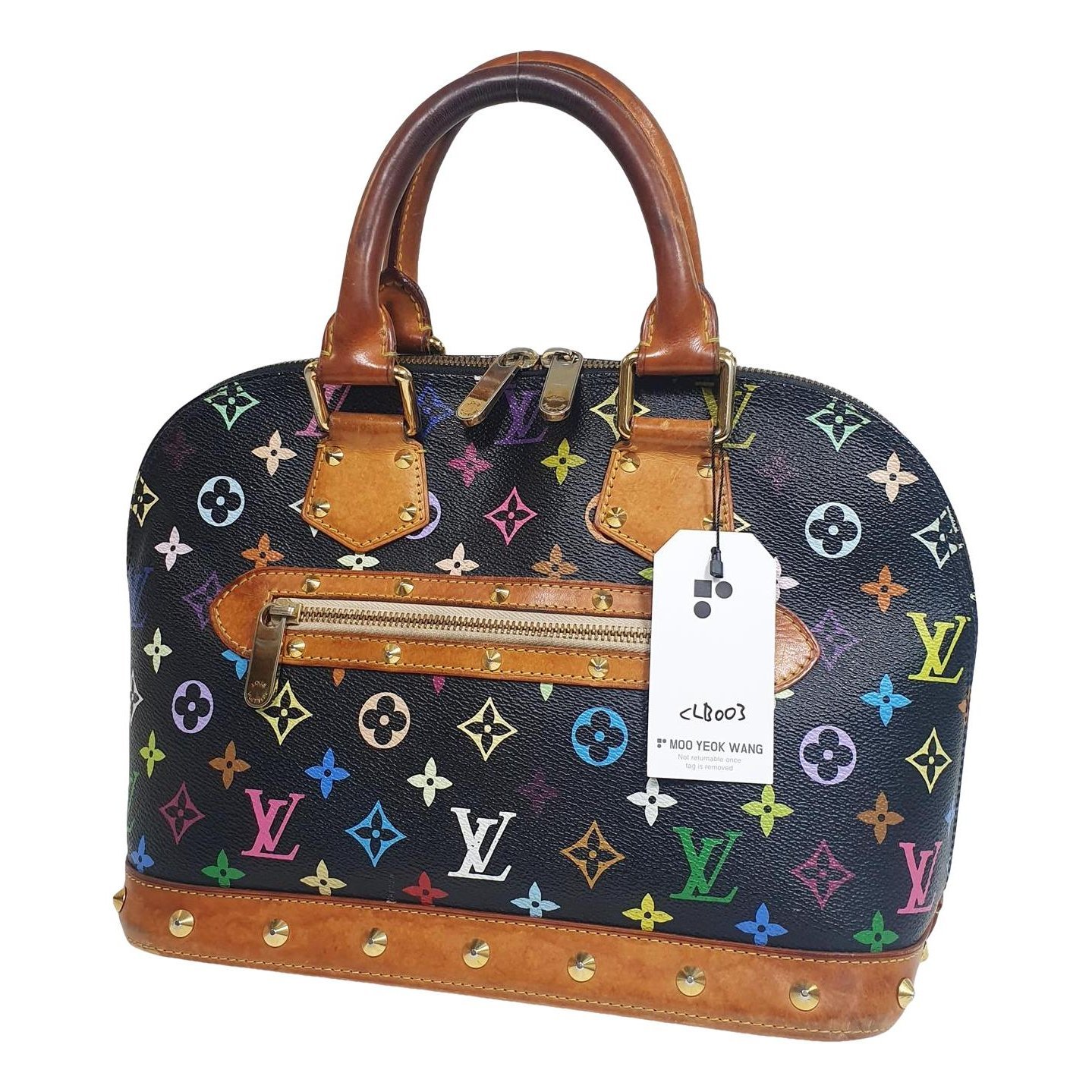 Leather tote