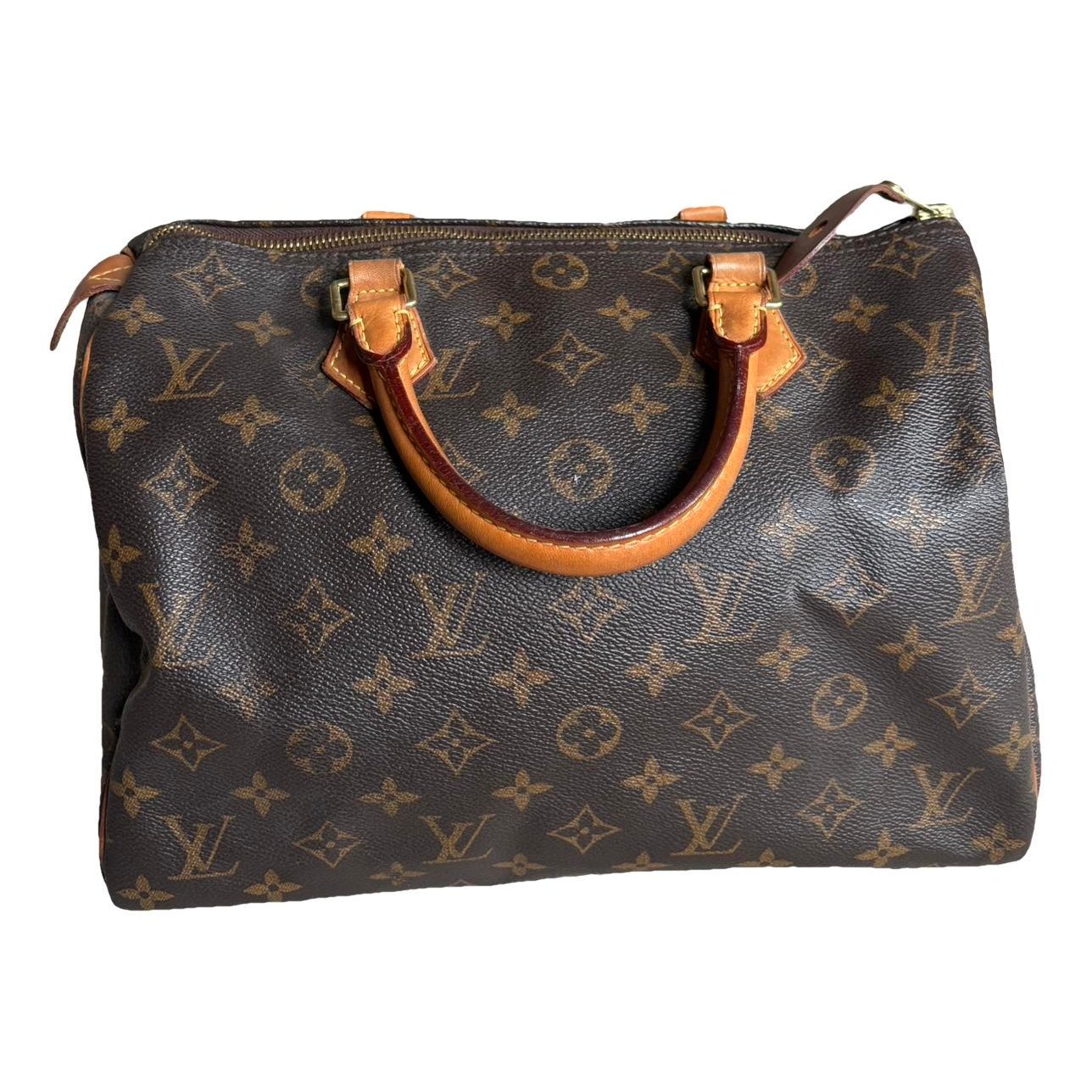 Speedy leather handbag