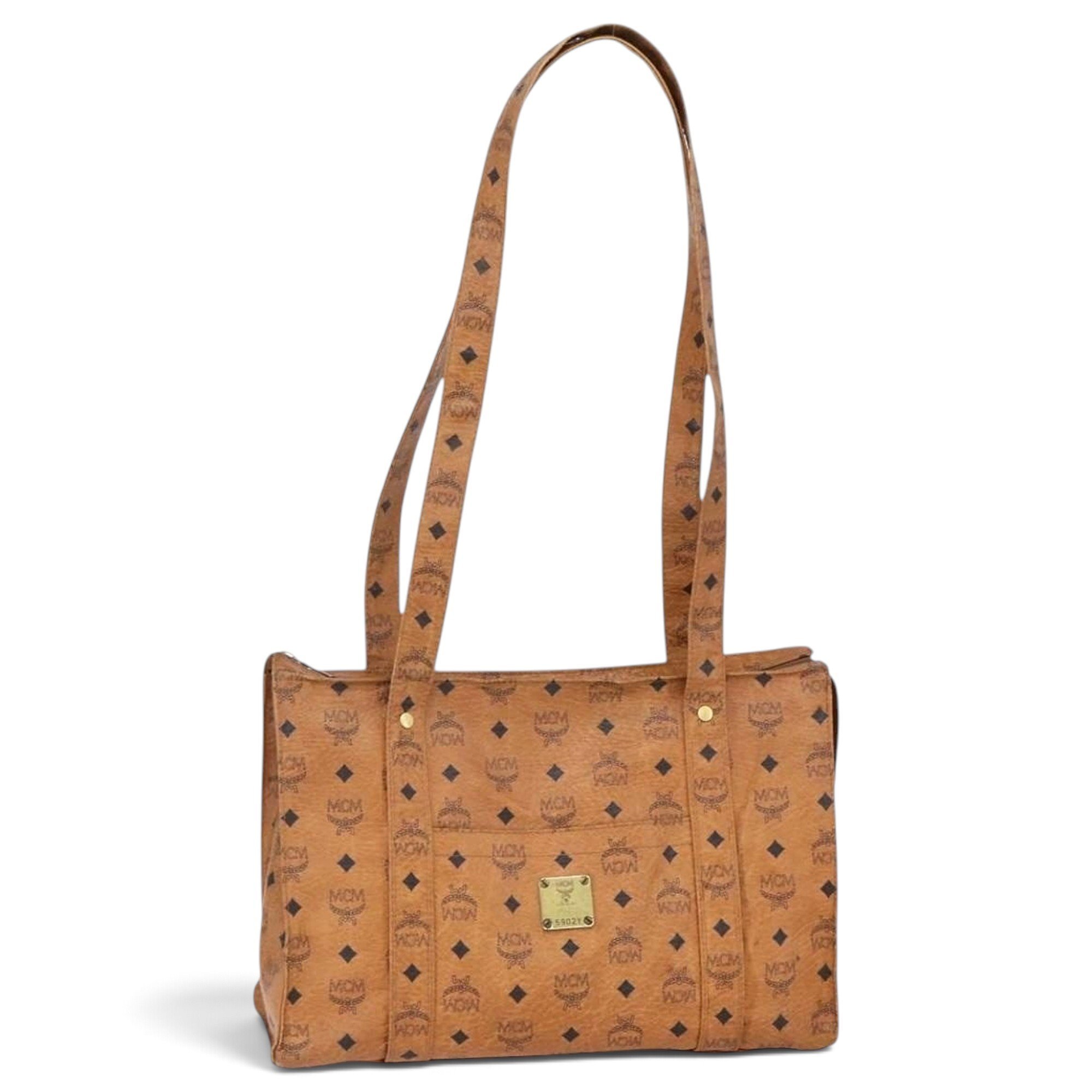 Leather tote