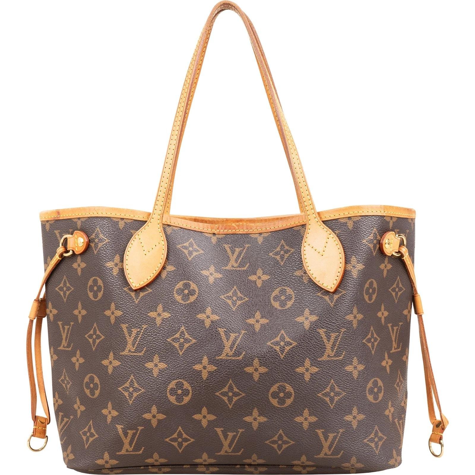 Neverfull leather handbag