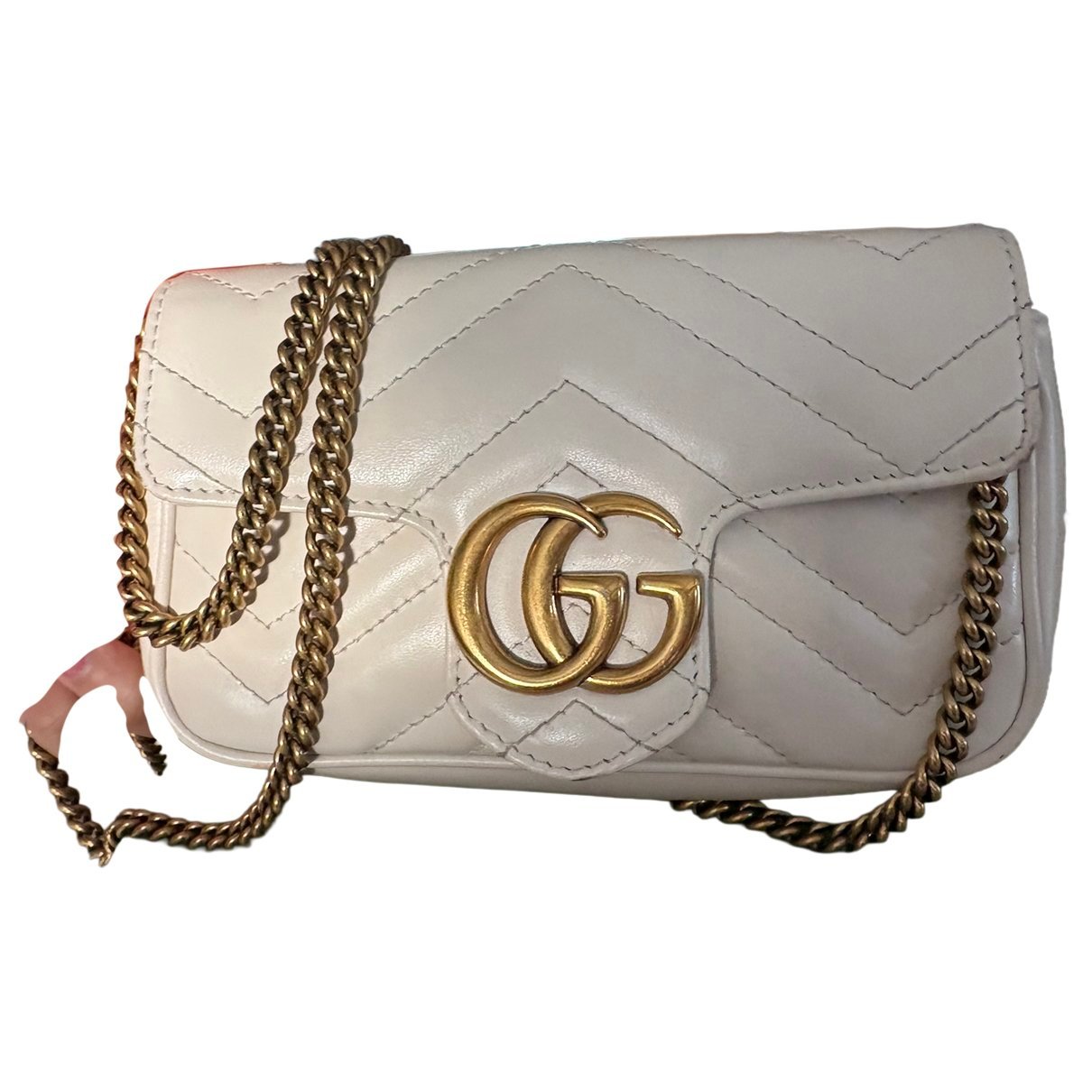 GG Marmont Chain leather crossbody bag