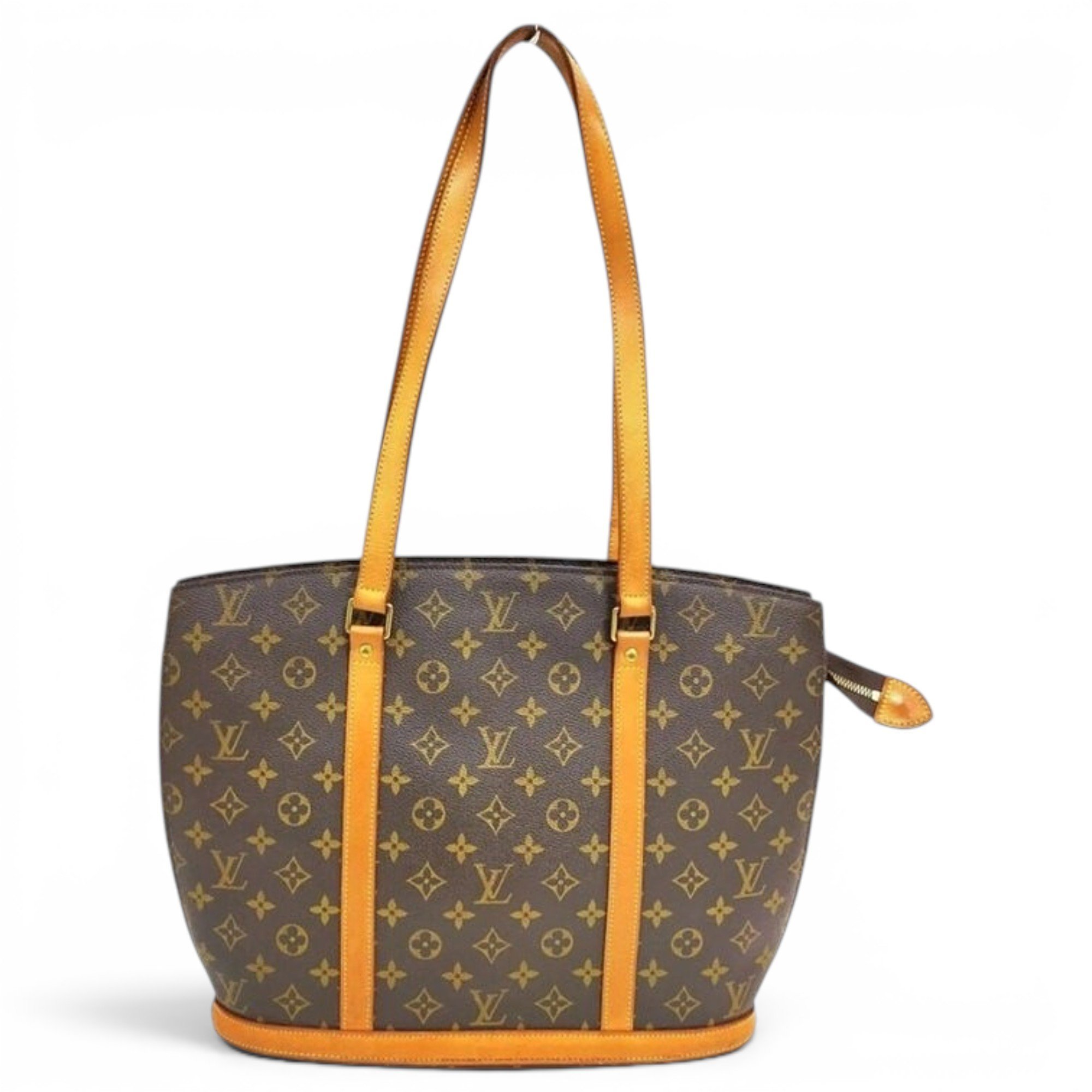 Babylone leather tote