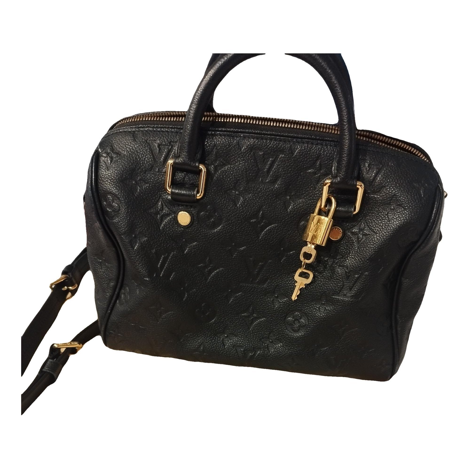 Speedy Bandoulière leather handbag