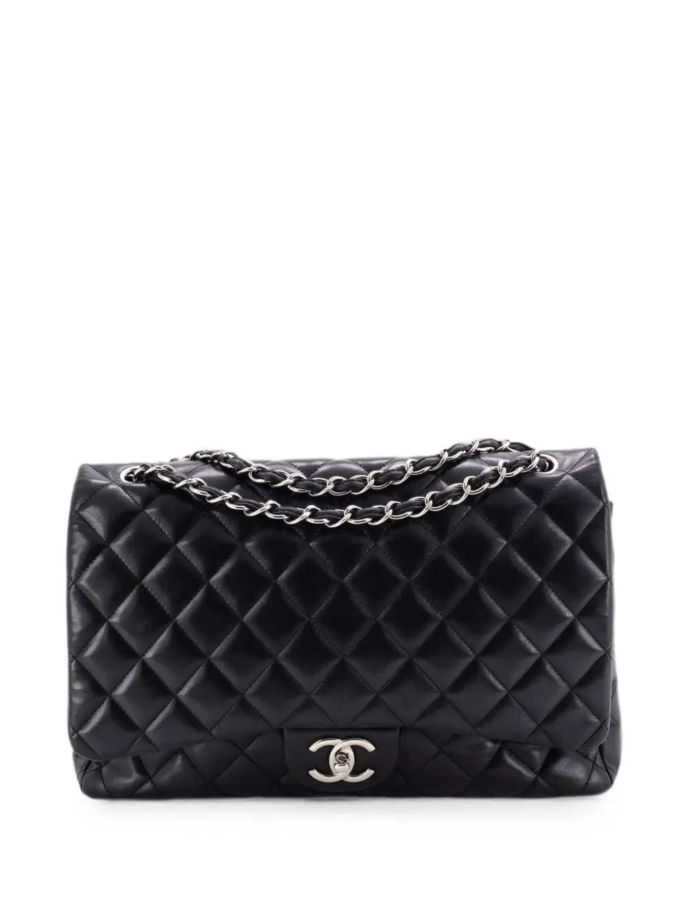 Classic Double Flap Bag Quilted Lambskin Maxi shoulder bag