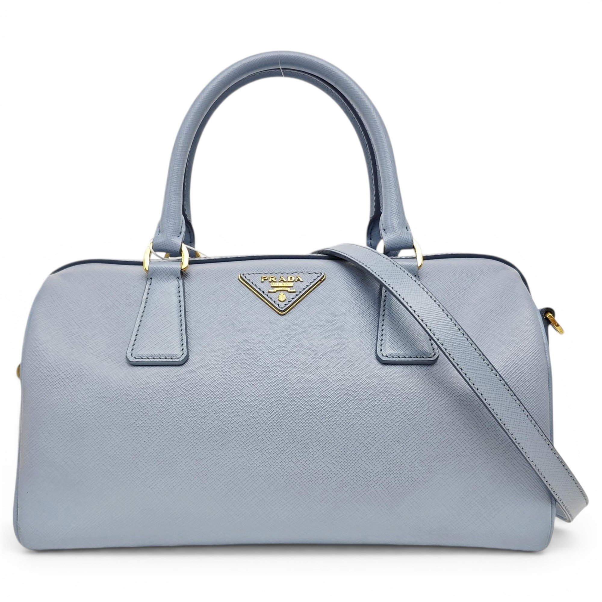 Promenade leather handbag