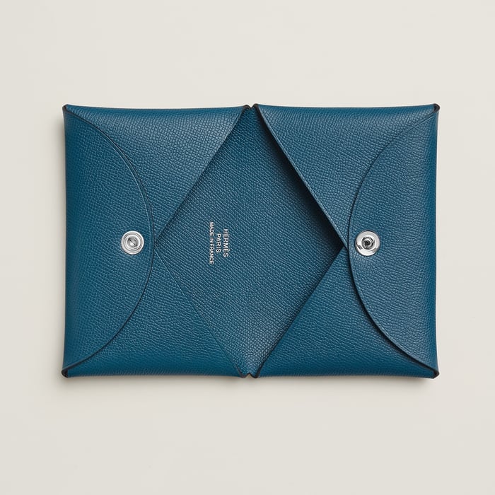 Deep Blue Calvi Card Holder