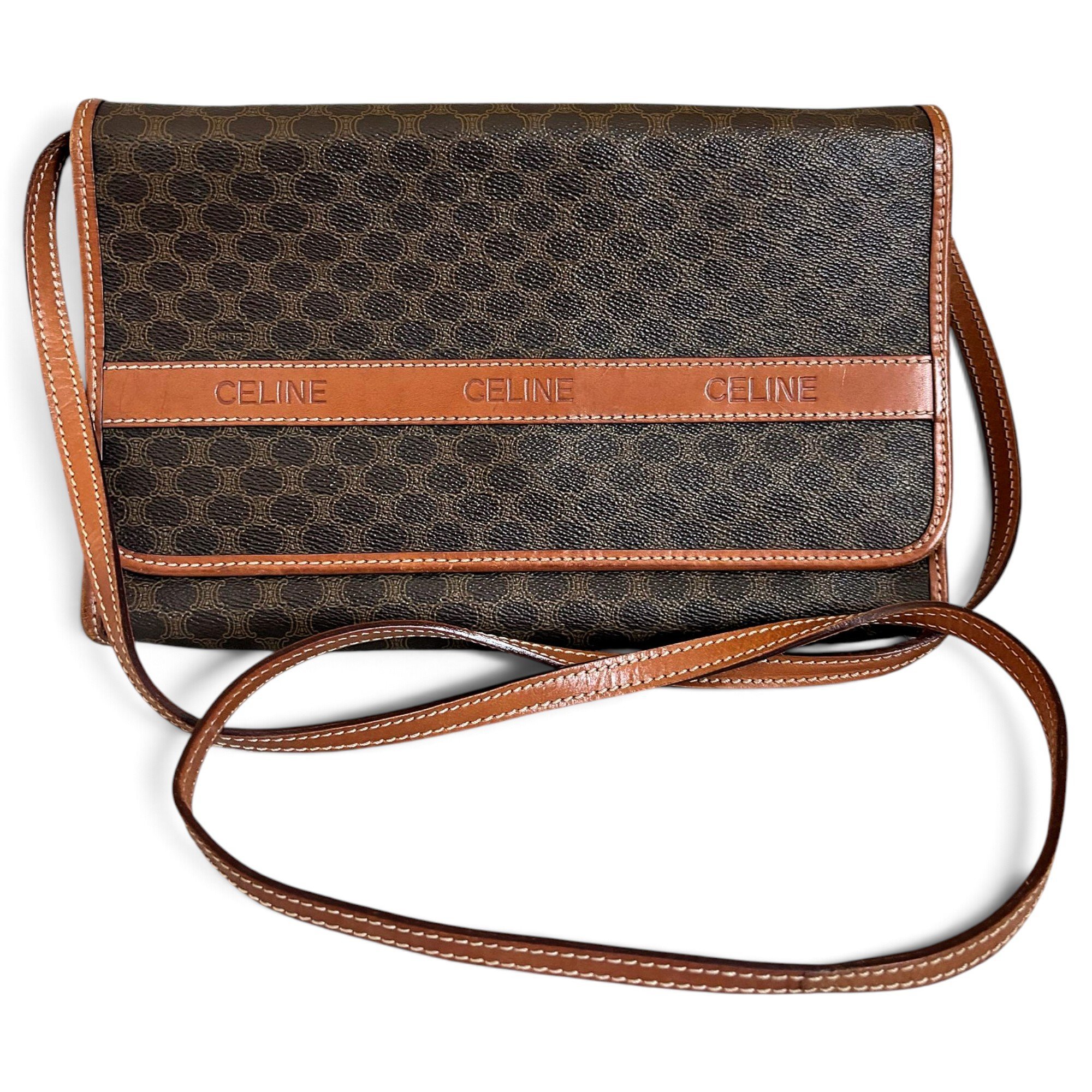 Leather crossbody bag