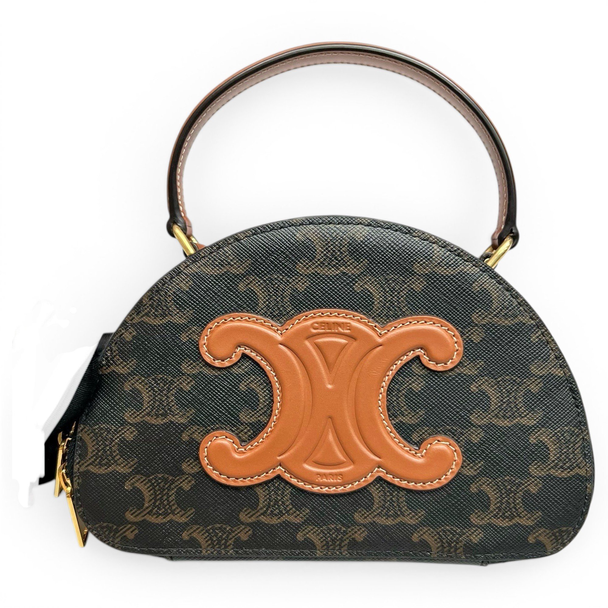 Vinyl handbag