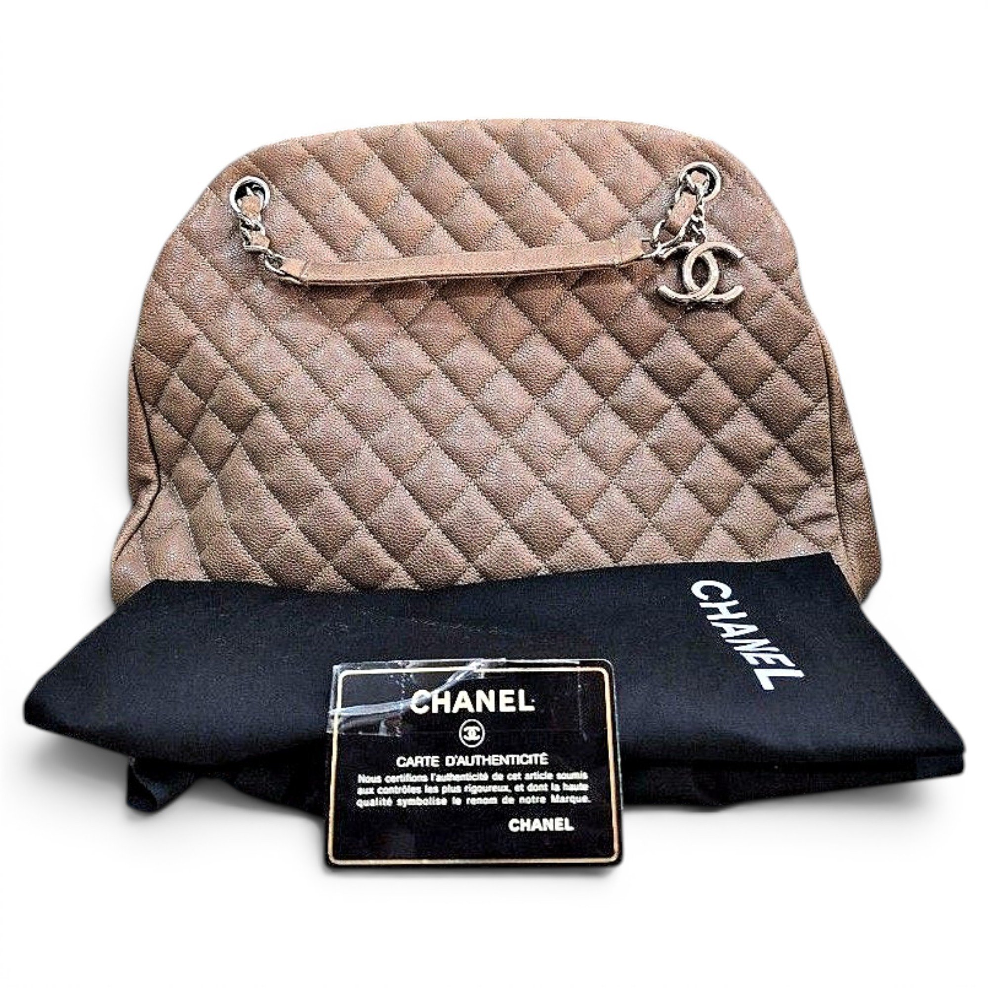Mademoiselle leather handbag