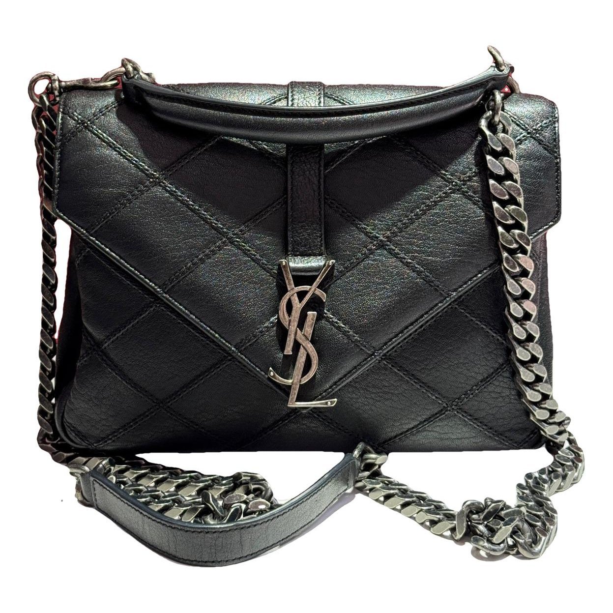 Collége monogramme leather handbag