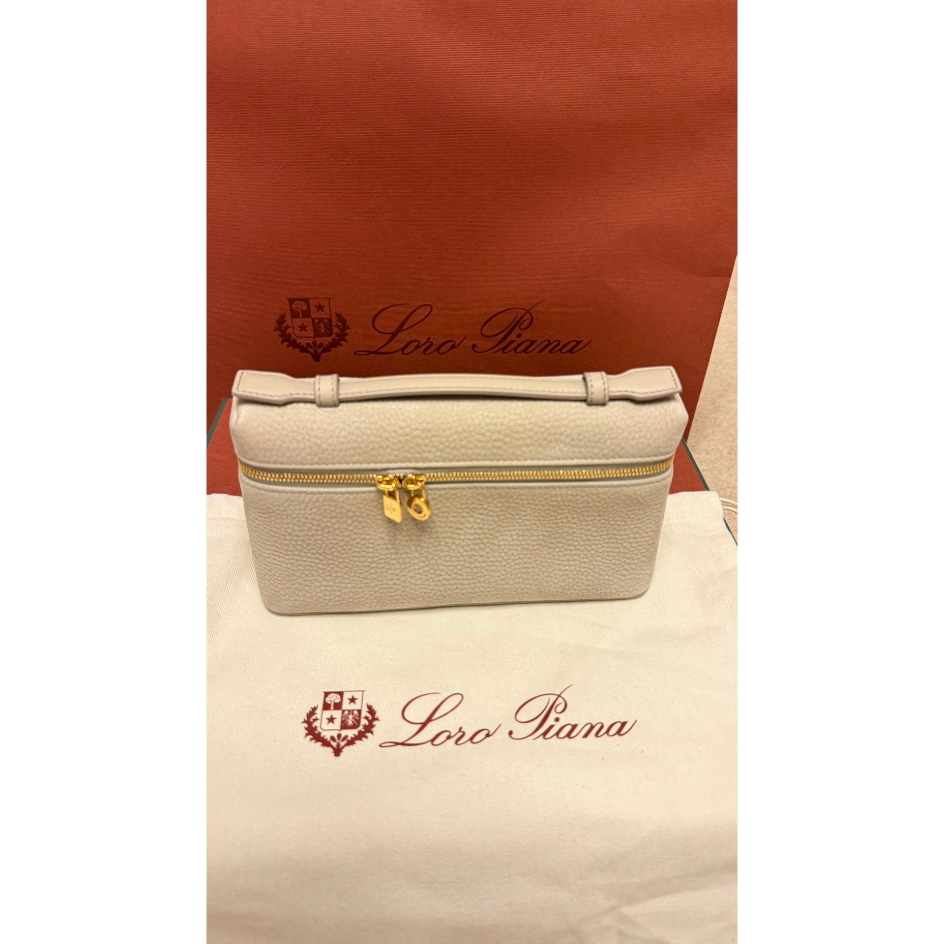 Loro Piana Extra Pocket leather mini bag