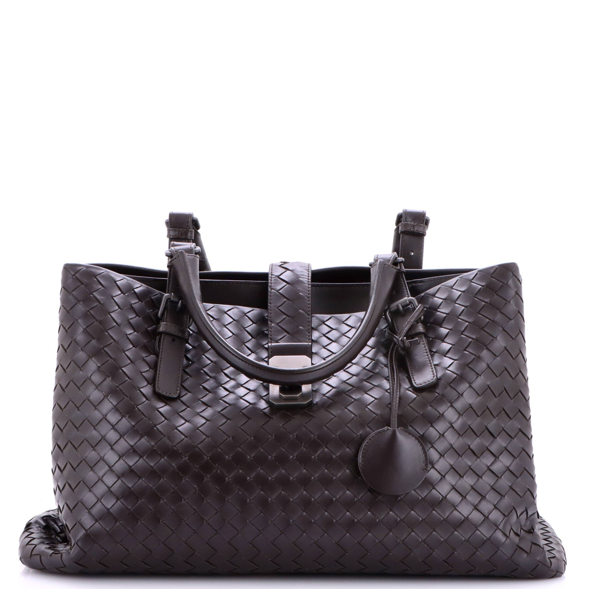 Roma Bag Intrecciato Nappa Medium