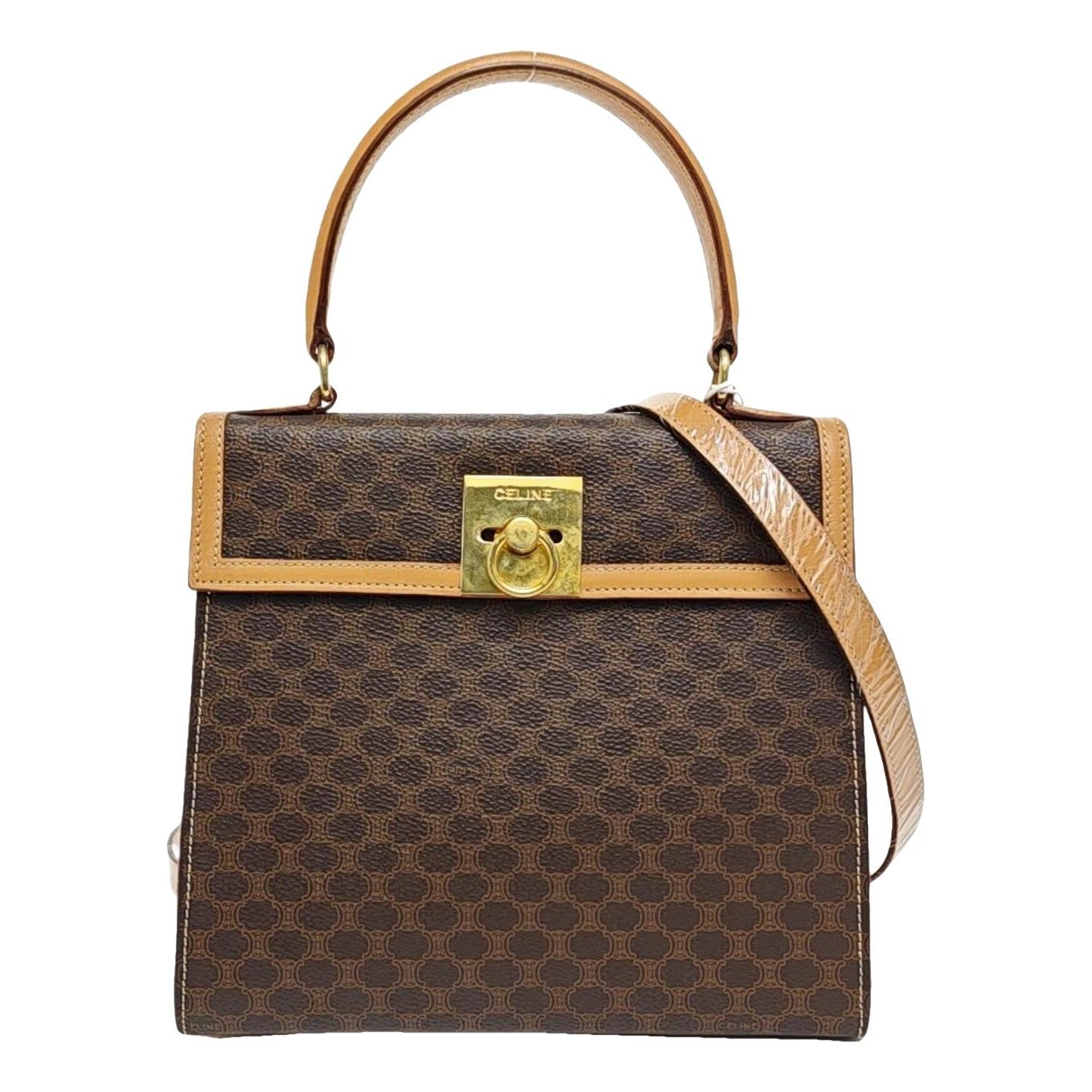 Leather handbag