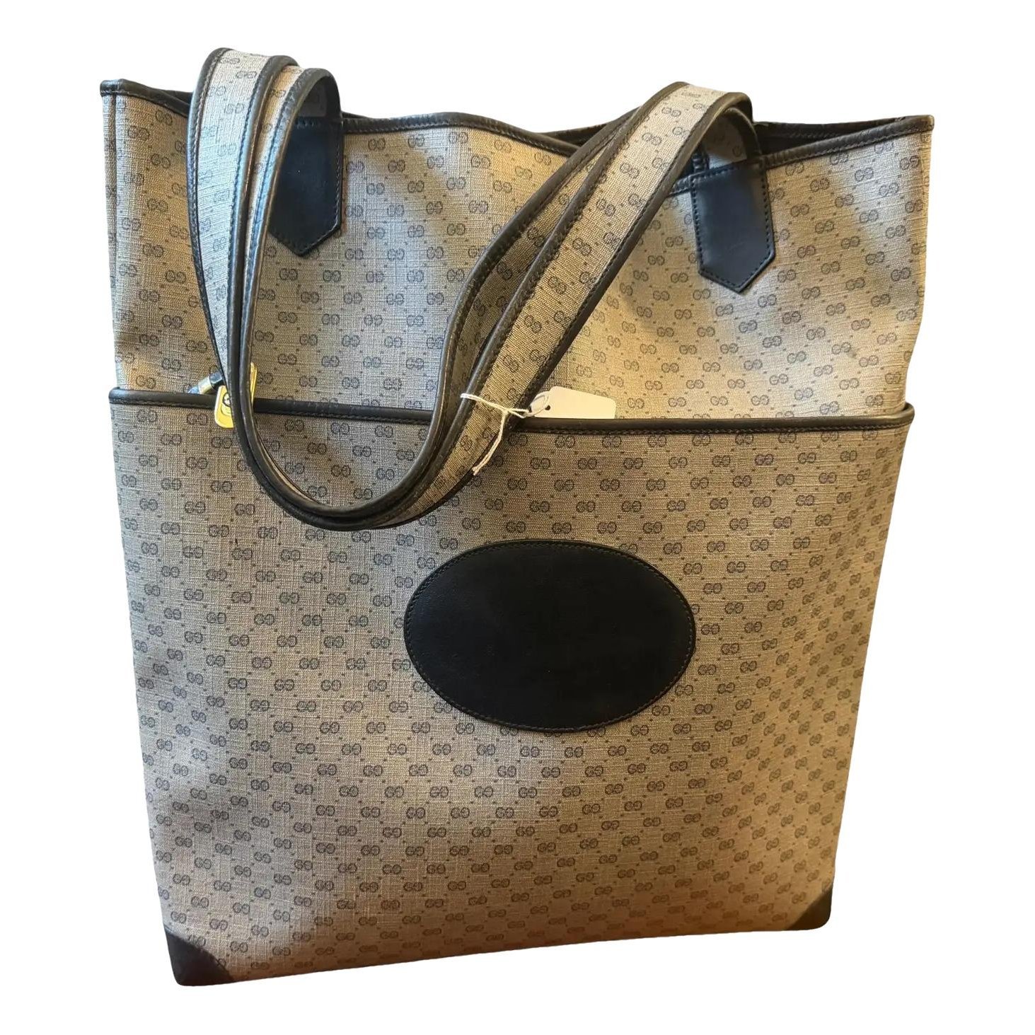 Leather tote