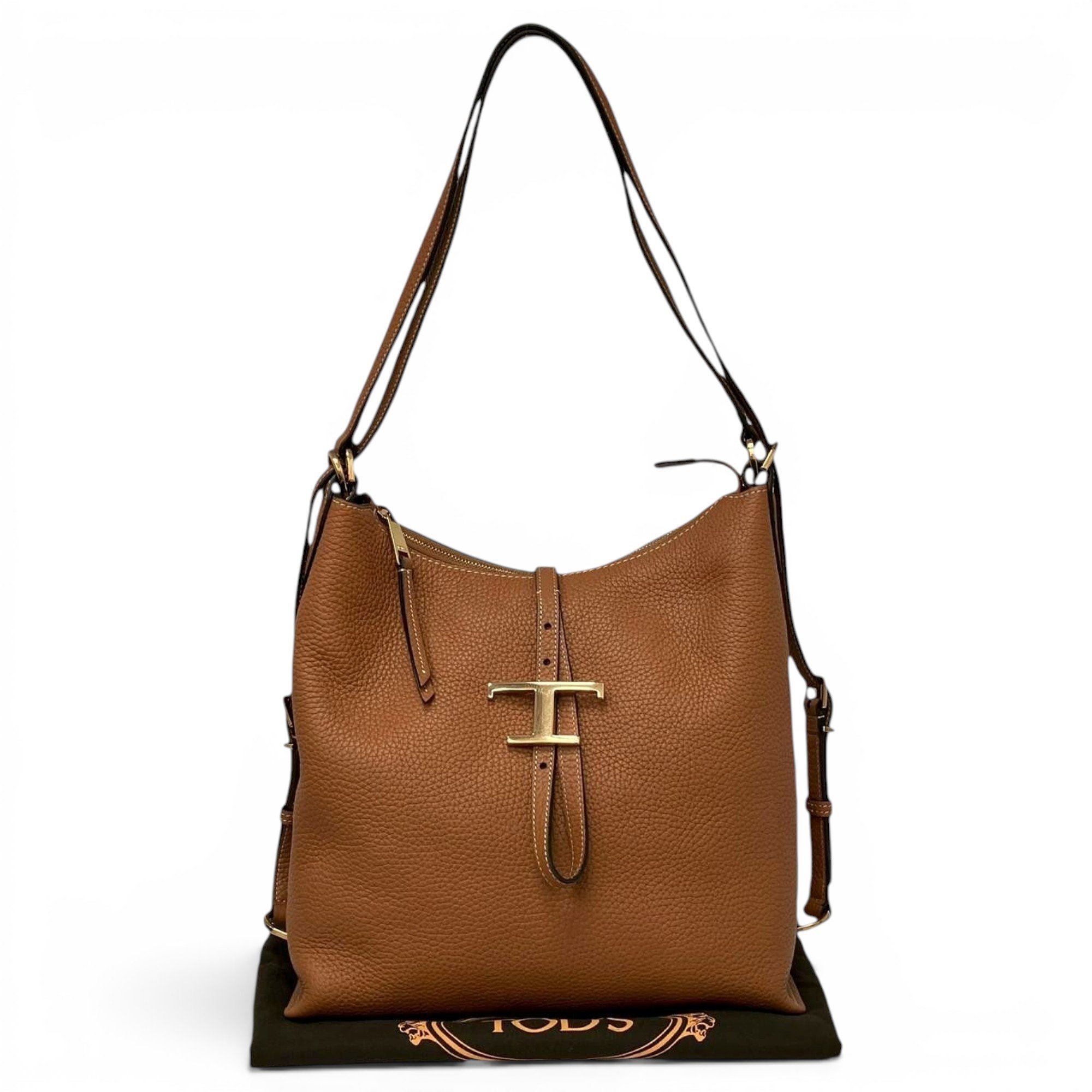 Leather handbag