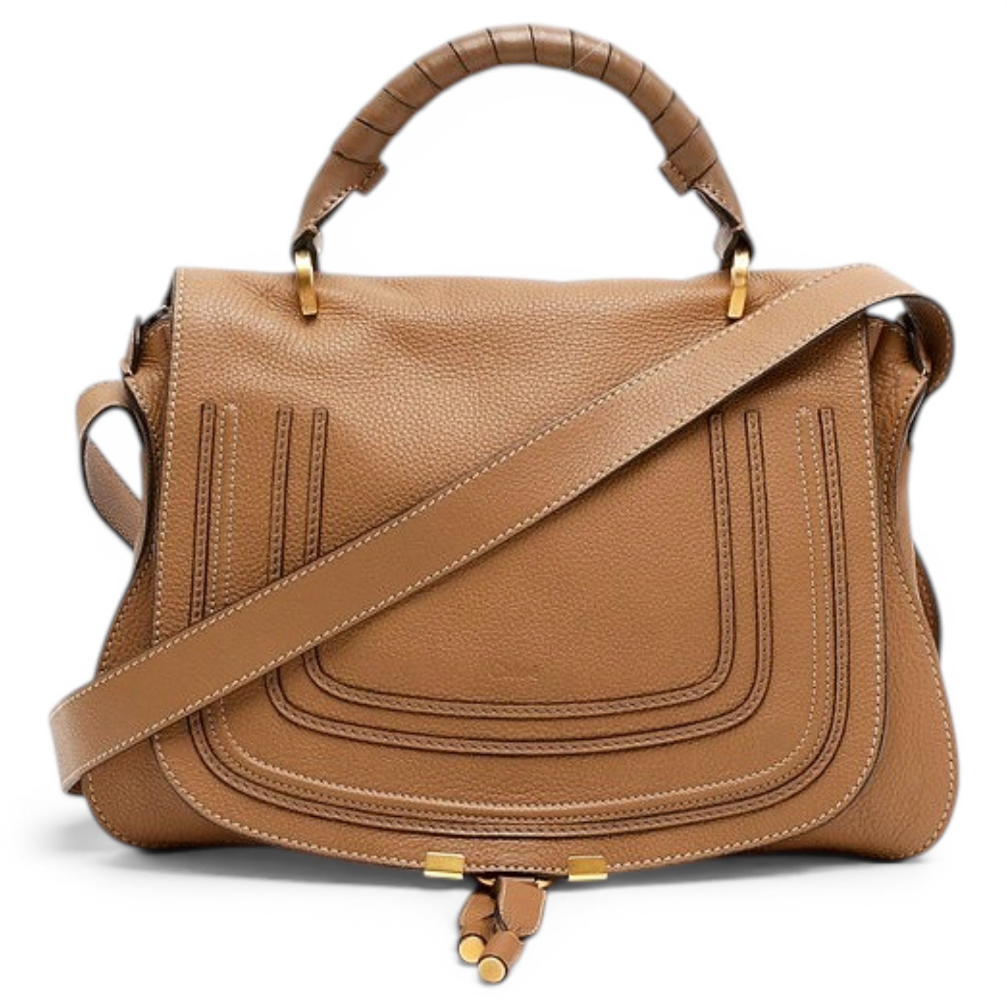 Marcie leather handbag