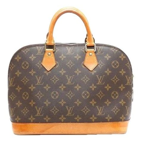 Alma leather handbag