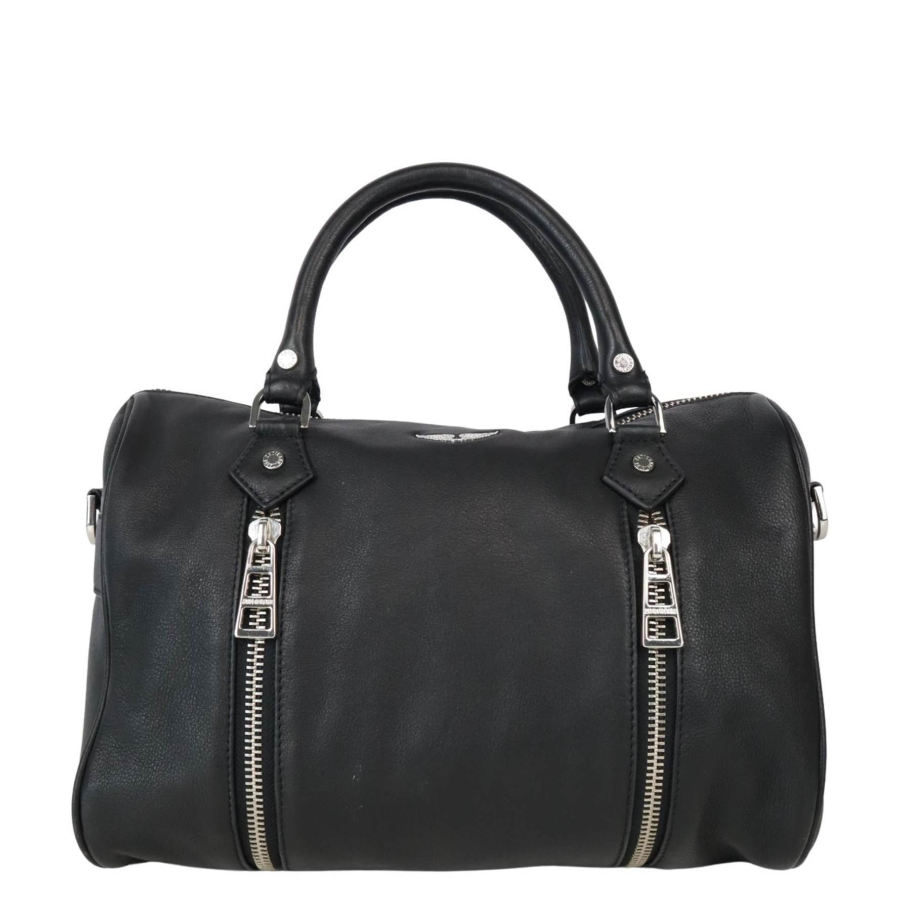 Leather handbag