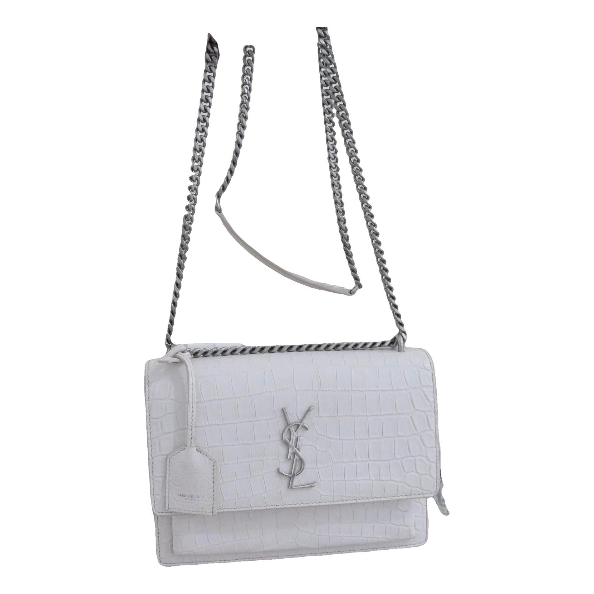 Sunset leather crossbody bag