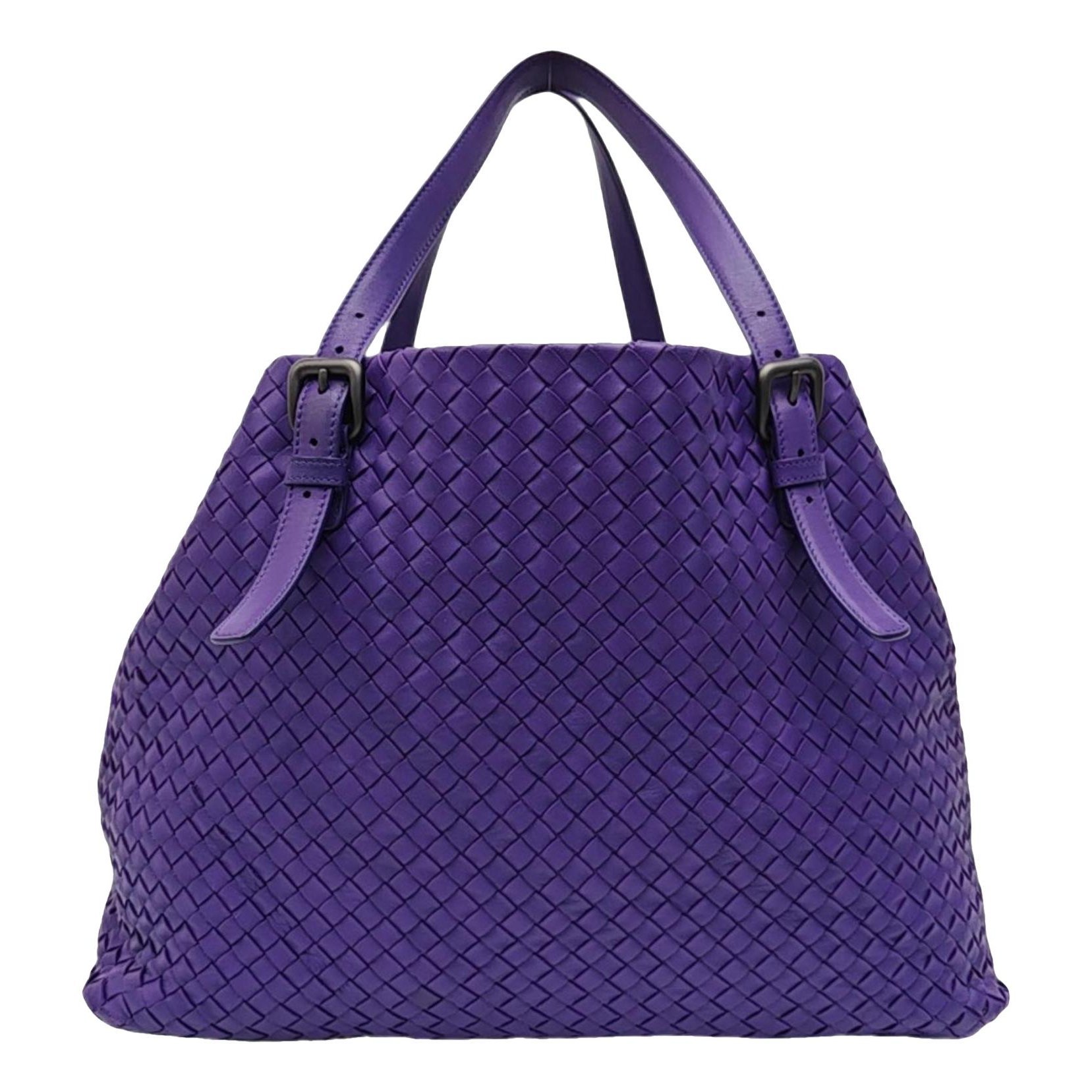 Fourre-Tout leather handbag