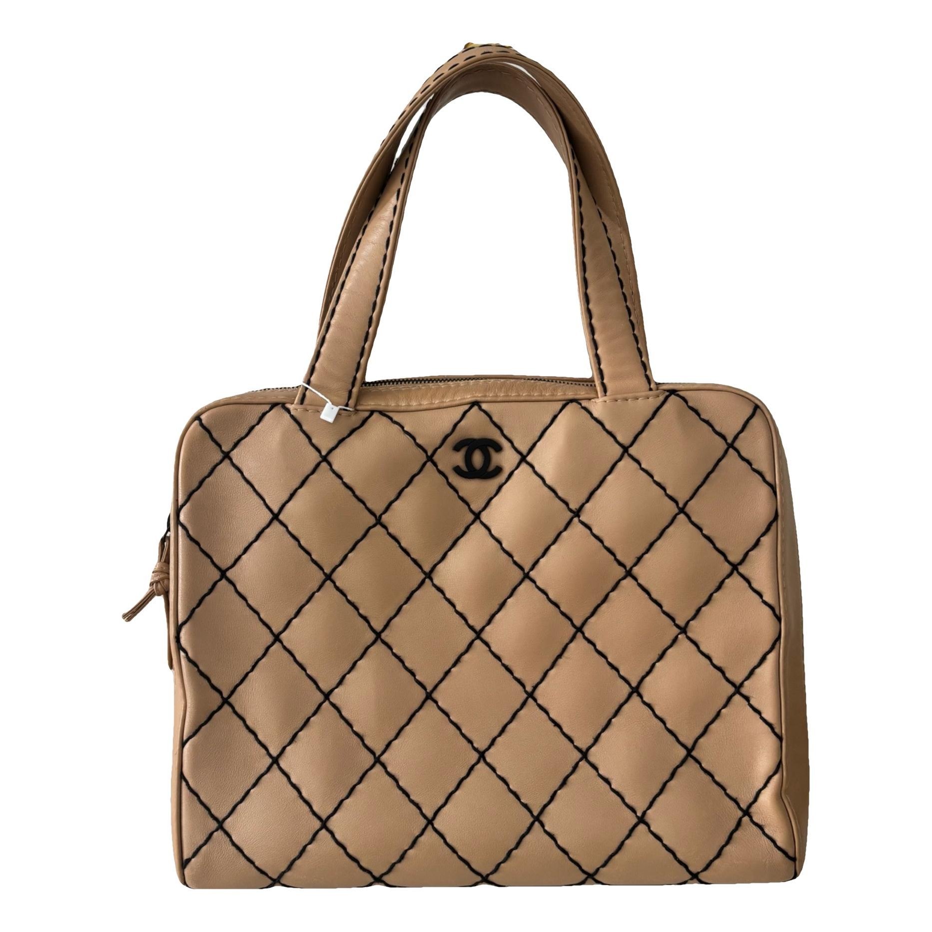 Leather handbag