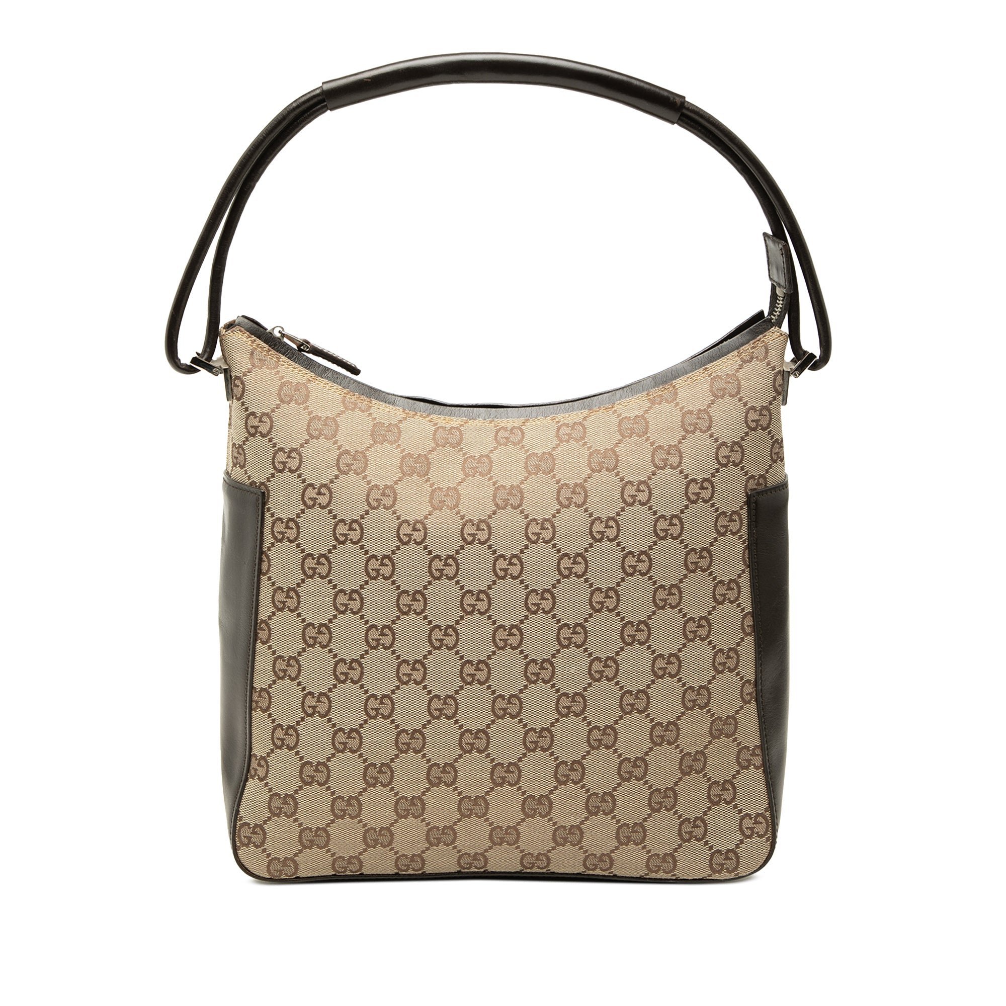Gucci B leather handbag