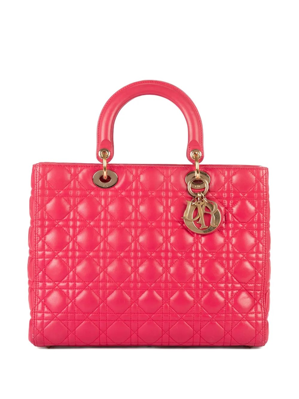 Lady Dior cannage-leather handbag