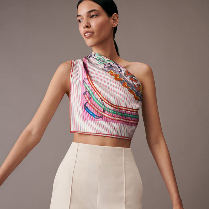 Chevaloscope Neon Pointille Scarf 70