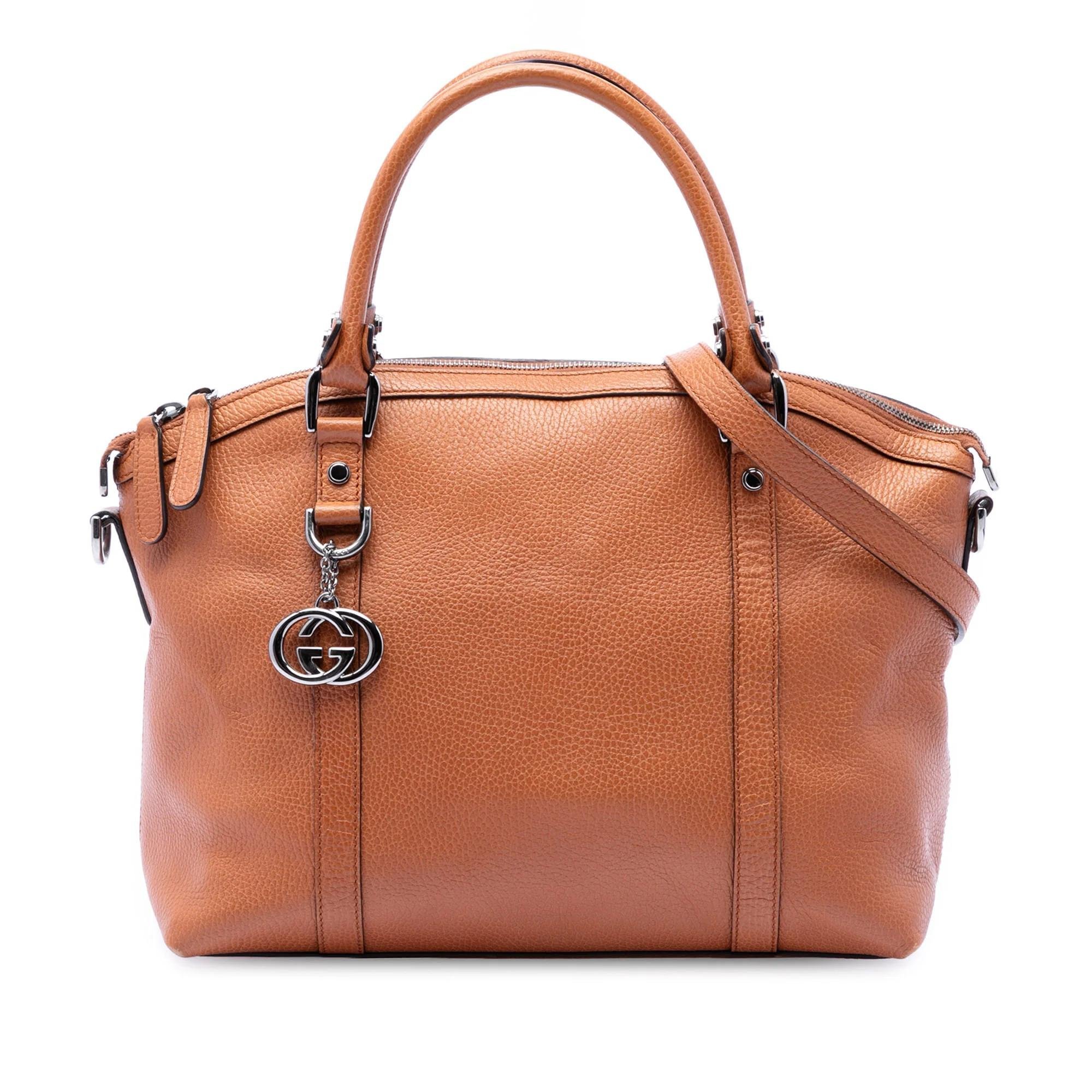 Dôme pony-style calfskin handbag