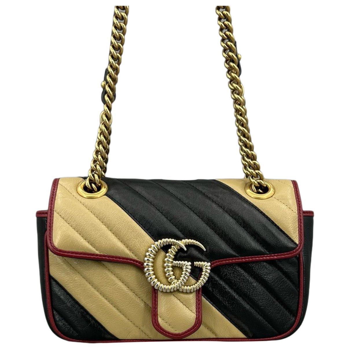 GG Marmont Flap leather handbag