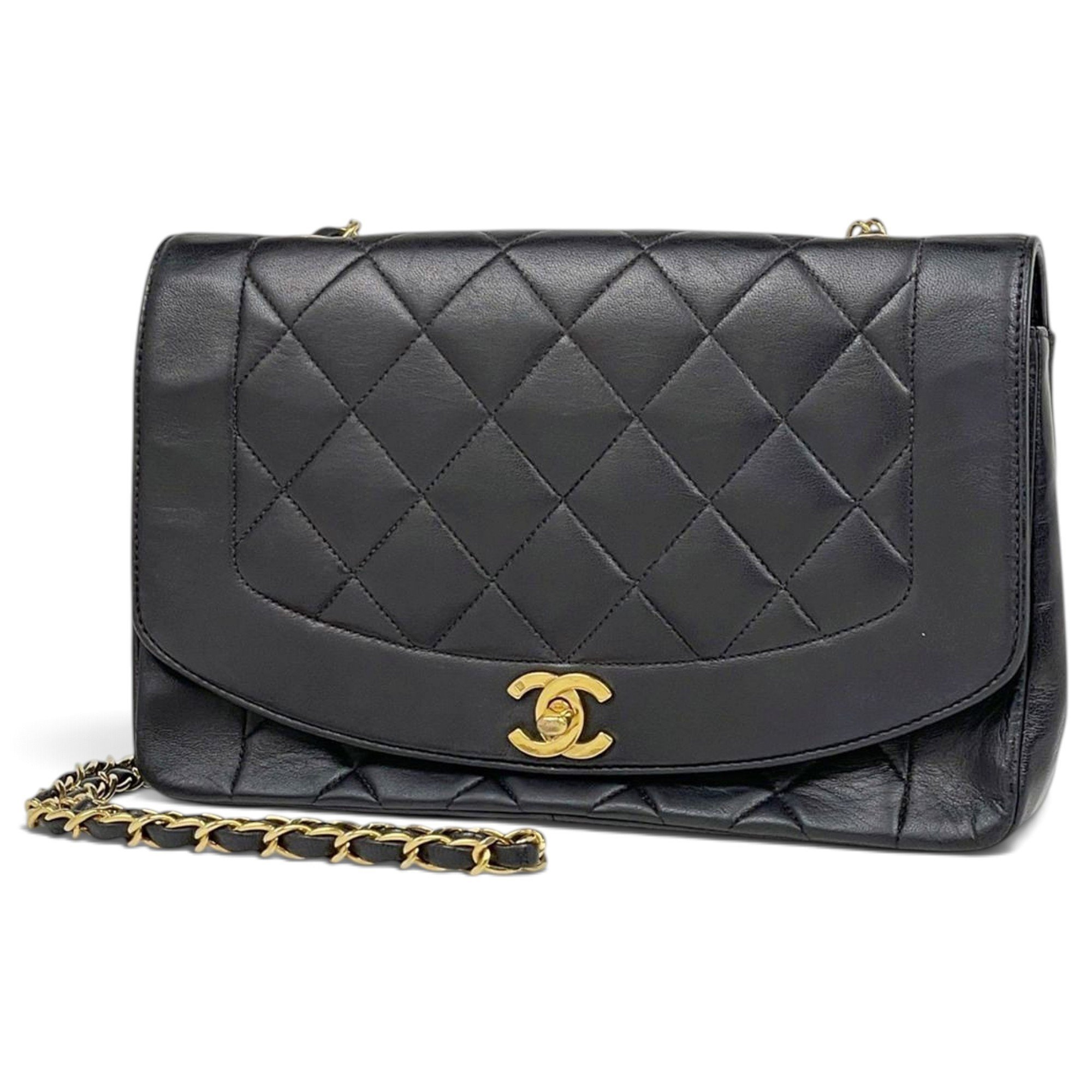 Diana leather handbag