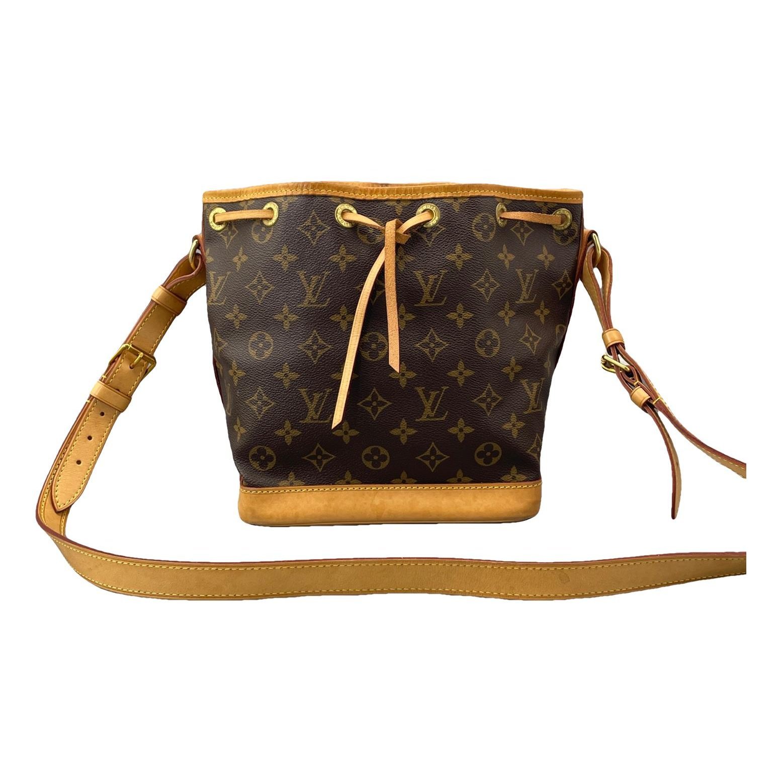 Nano Noé leather handbag