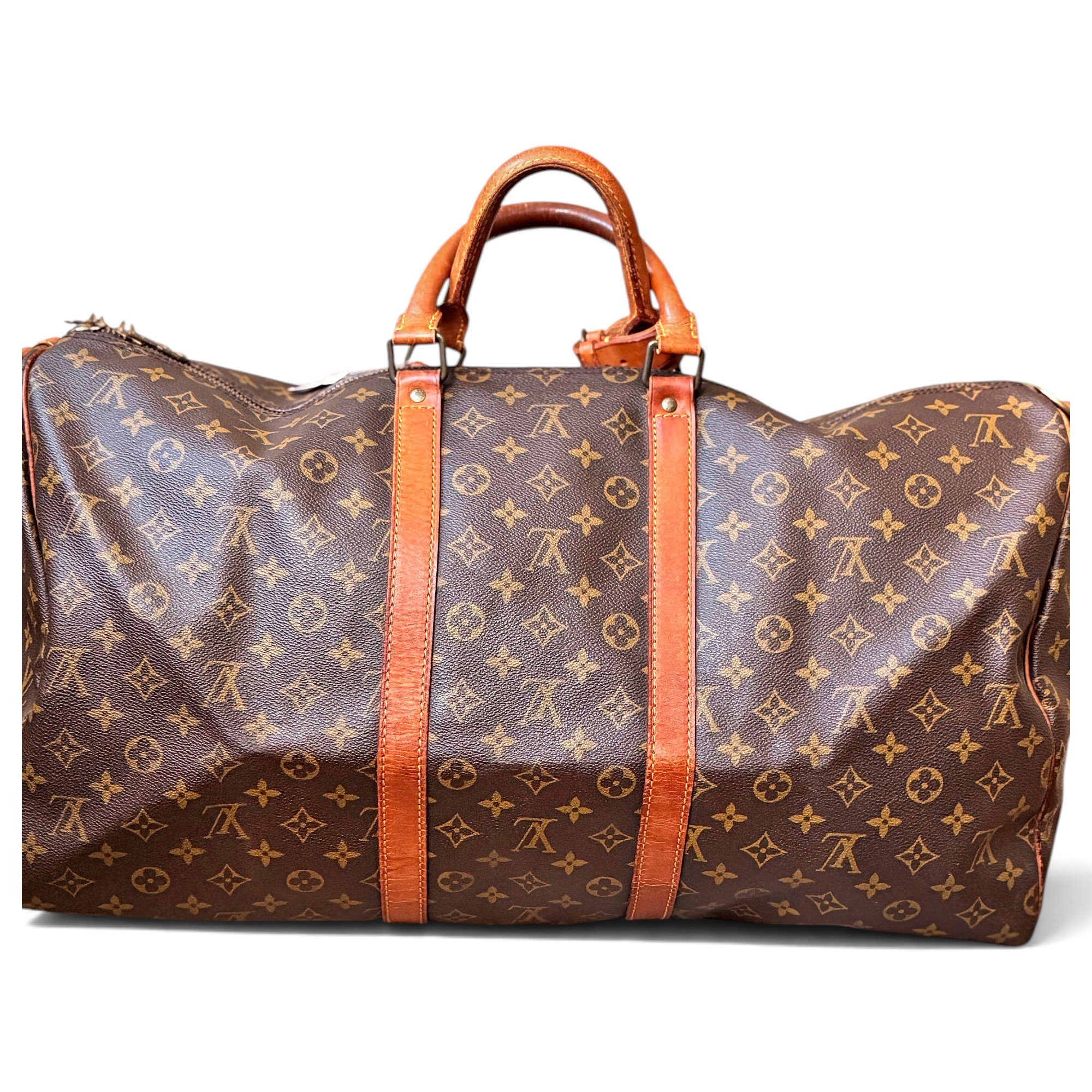 Keepall leather 48h bag
