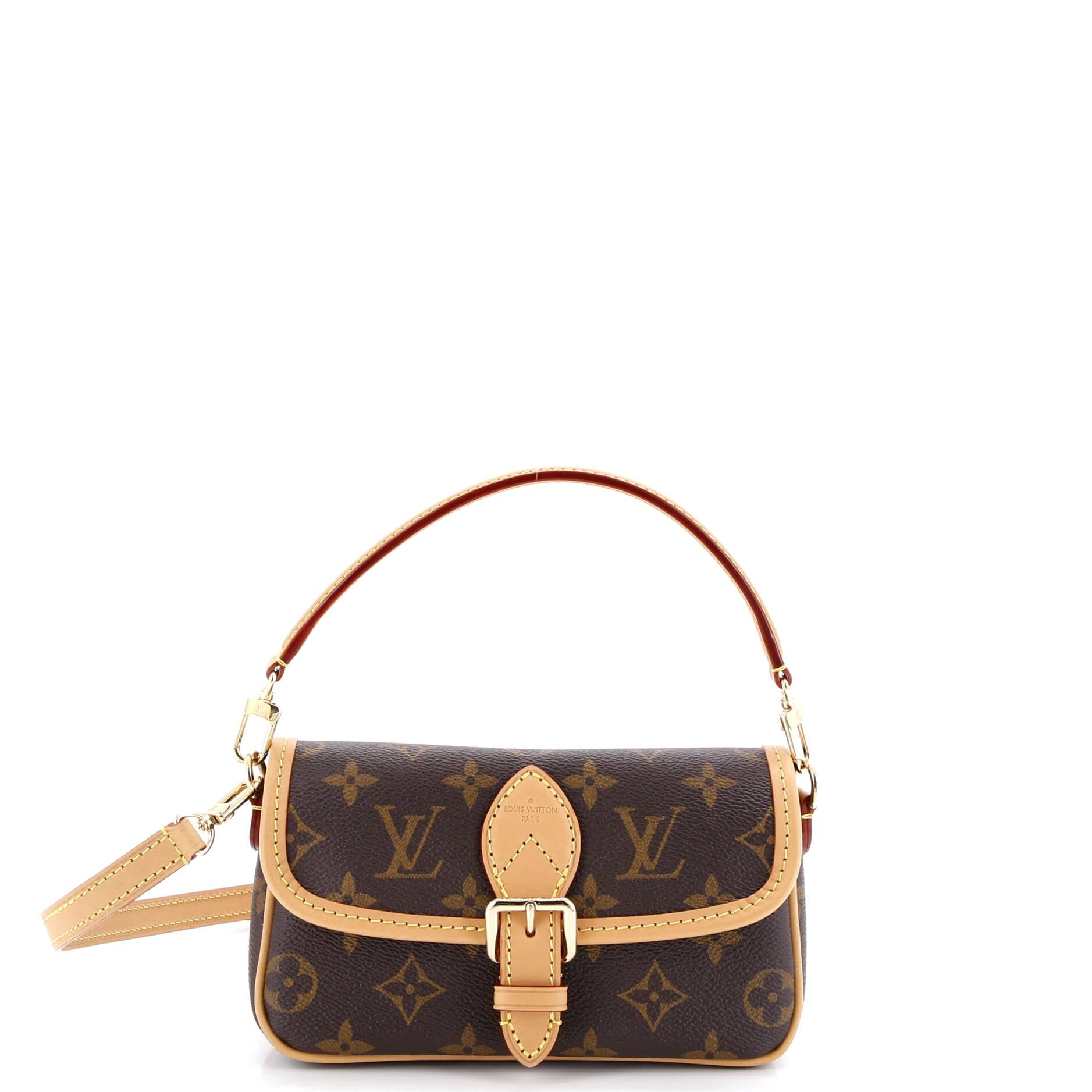Louis Vuitton Diane NM Handbag Monogram Canvas Nano