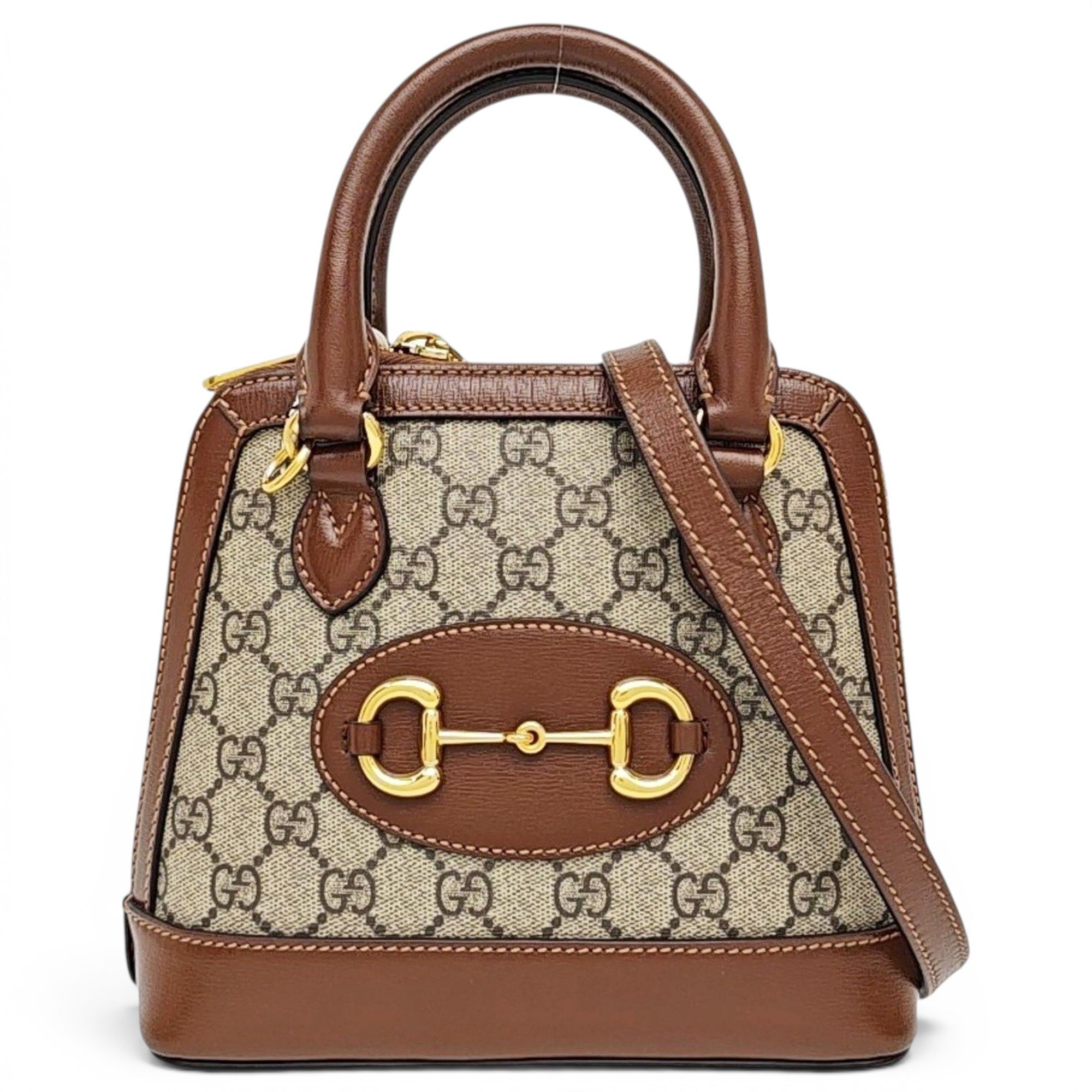 Handle Horsebit 1955 leather handbag