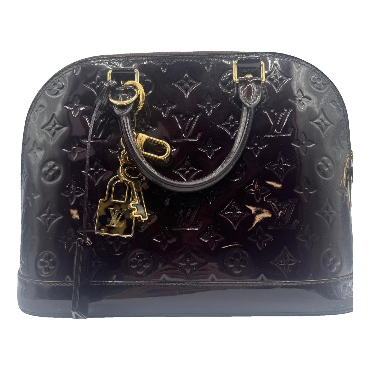 Alma patent leather handbag