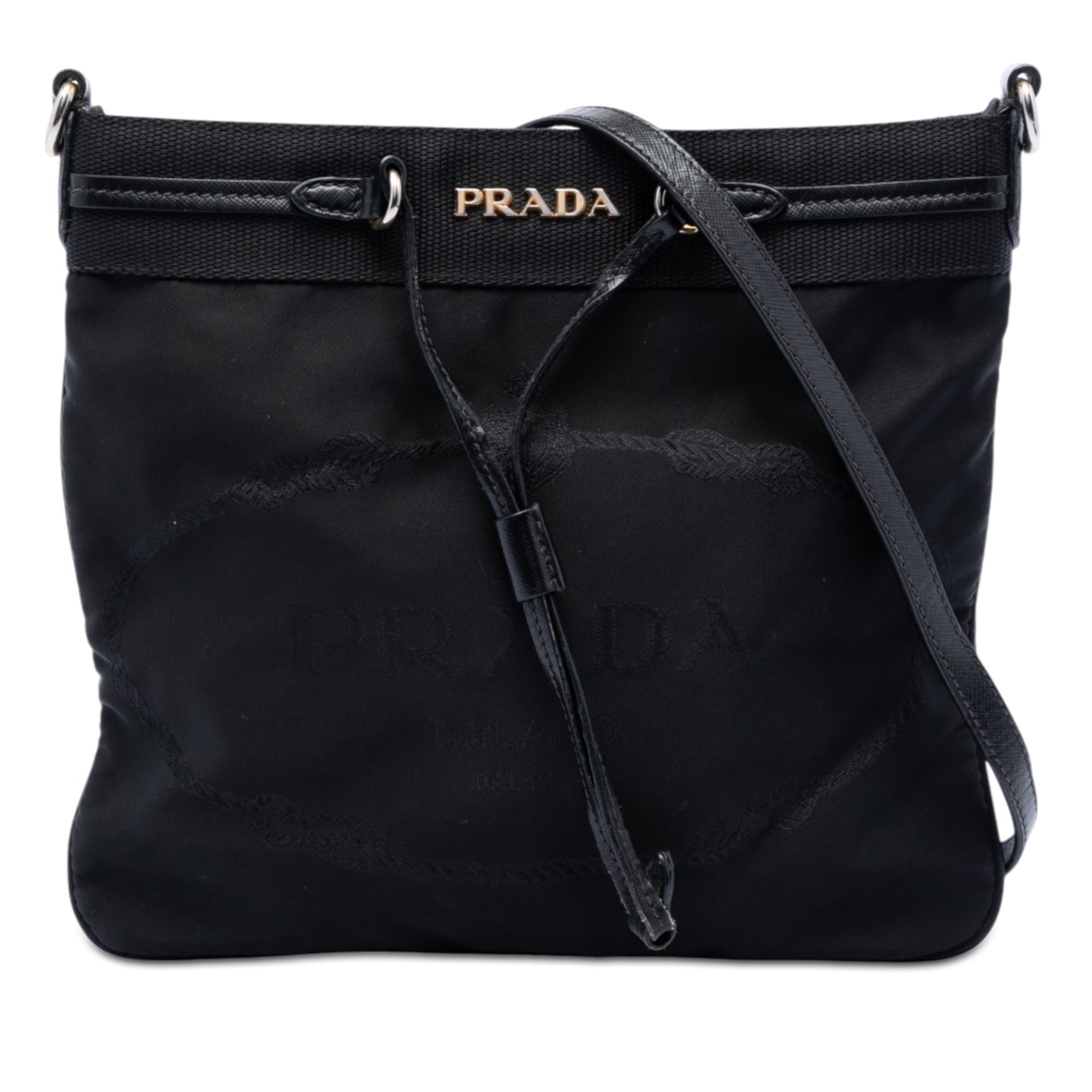 Leather crossbody bag