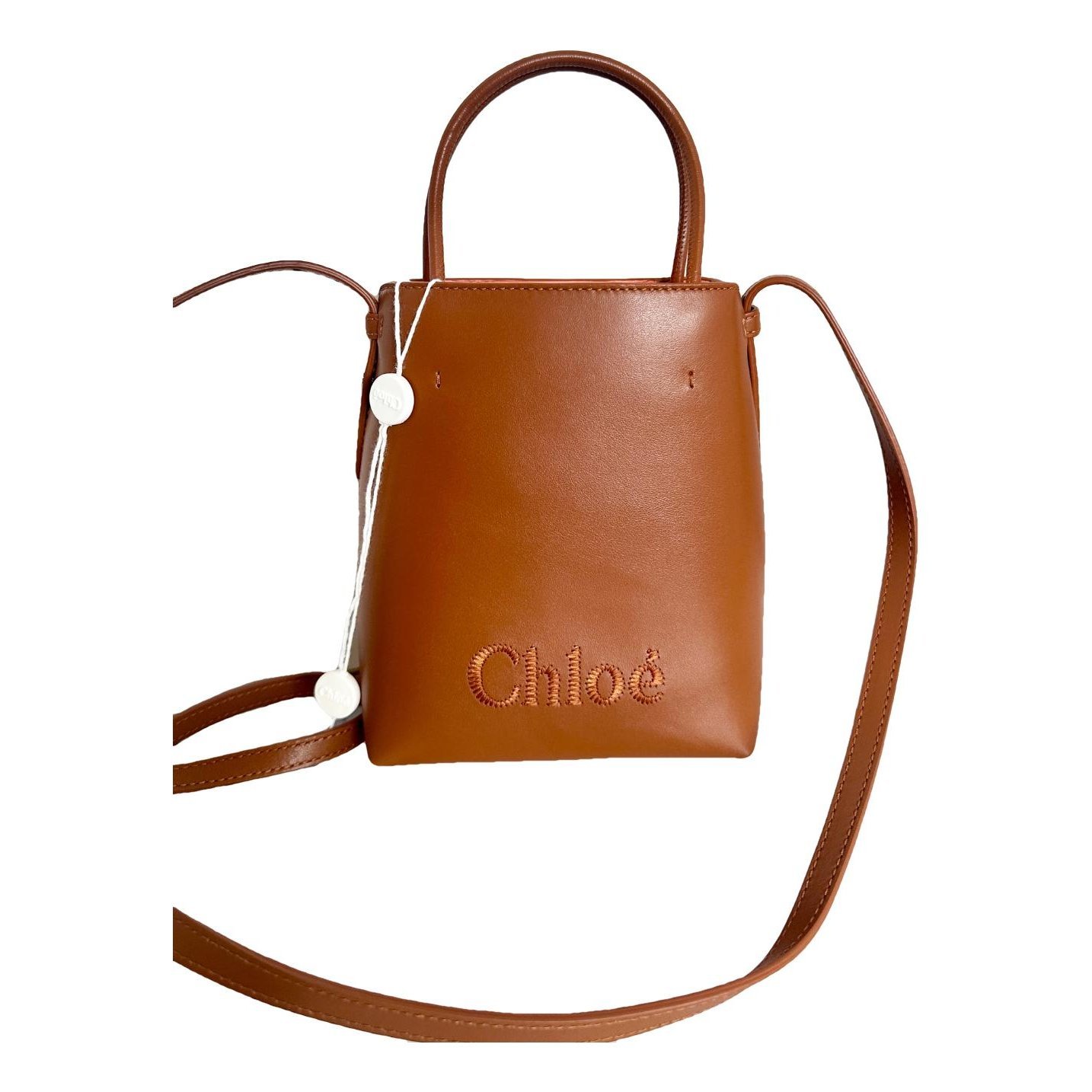 Leather crossbody bag