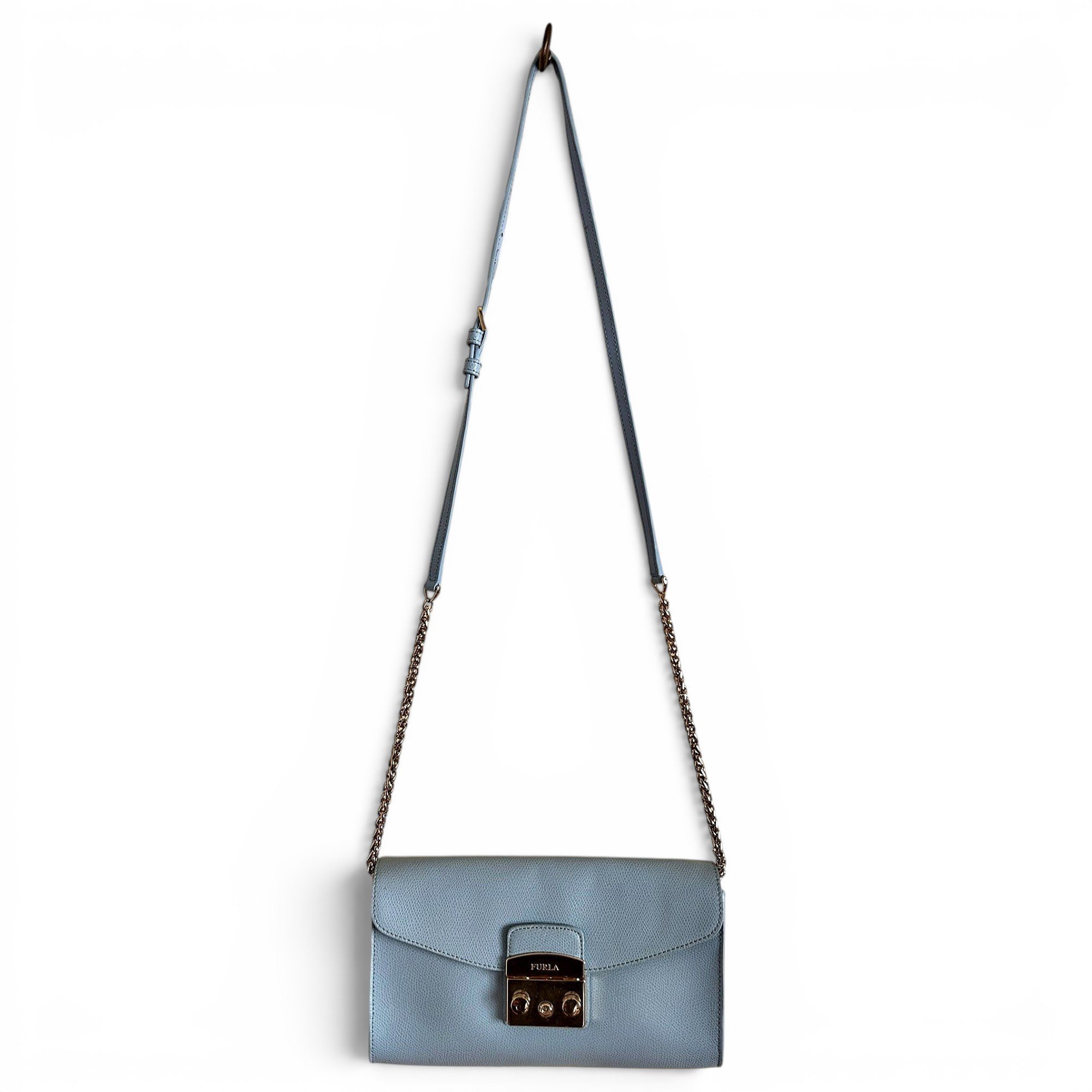 Metropolis vegan leather crossbody bag