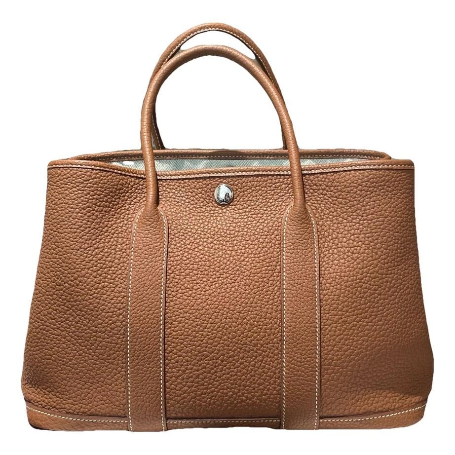 Garden Party leather handbag