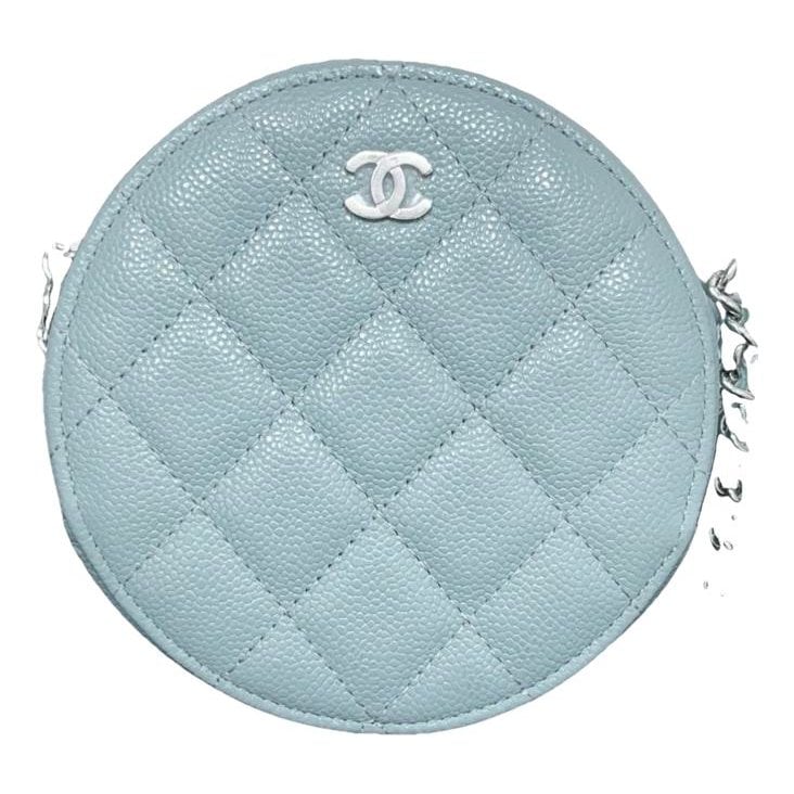 Vanity leather handbag